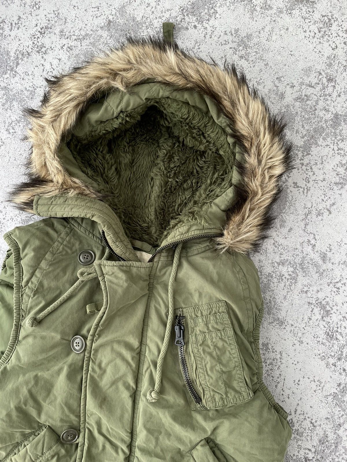 Denim & Supply Ralph Lauren DENIM &SUPPLY RALPH LAUREN Vintage Military Vest Size US S / EU 44-46 / 1 - 2 Thumbnail
