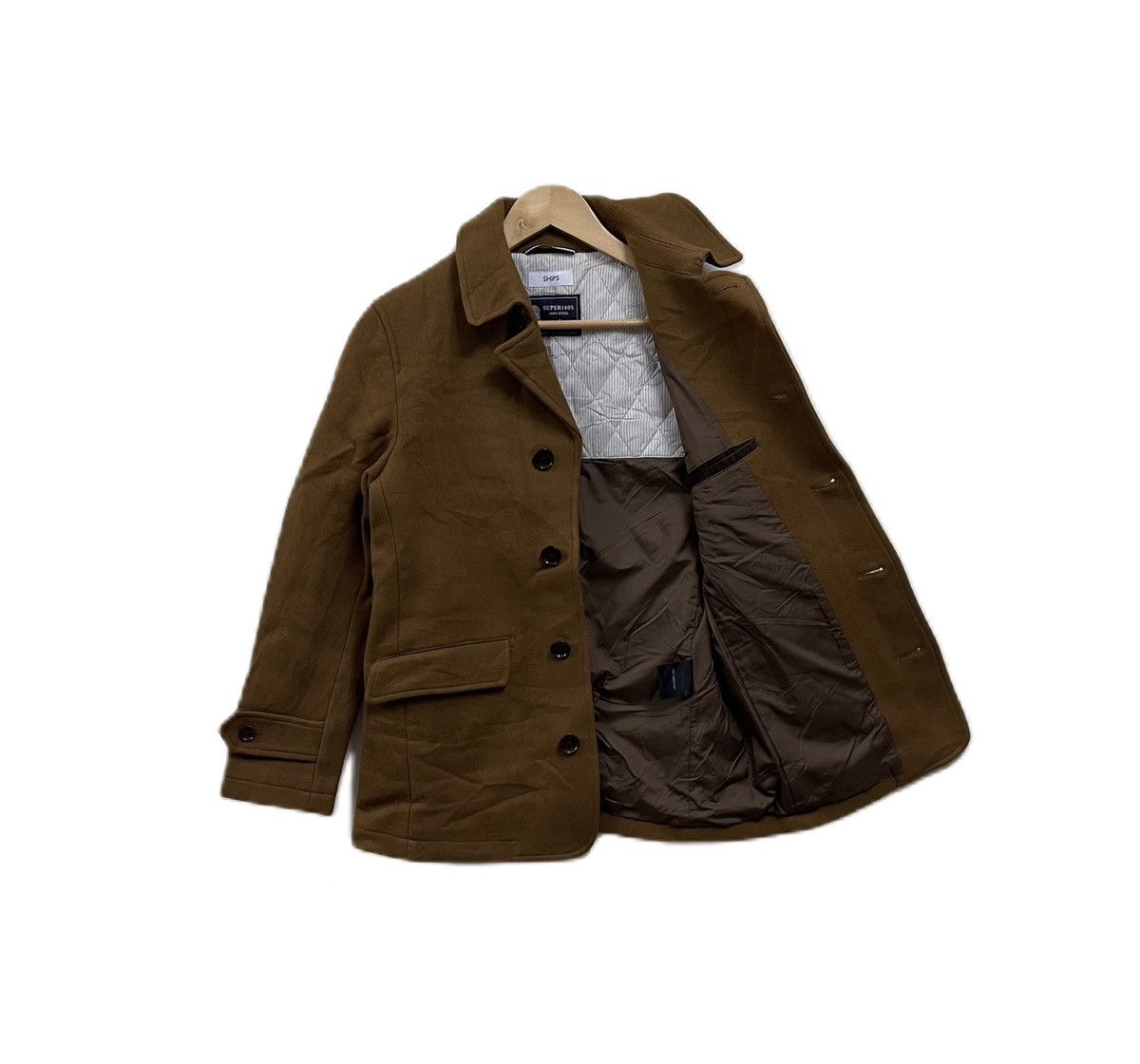 Japanese Brand Ships Wool Jacket Blazer Size M / US 6-8 / IT 42-44 - 2 Thumbnail