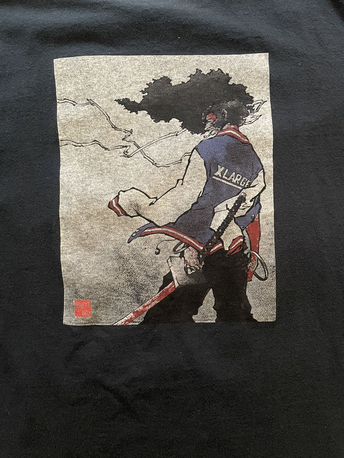 Anime × Japanese Brand Vintage Rare Afro Samurai anime X Xlarge Size US M / EU 48-50 / 2 - 7 Thumbnail