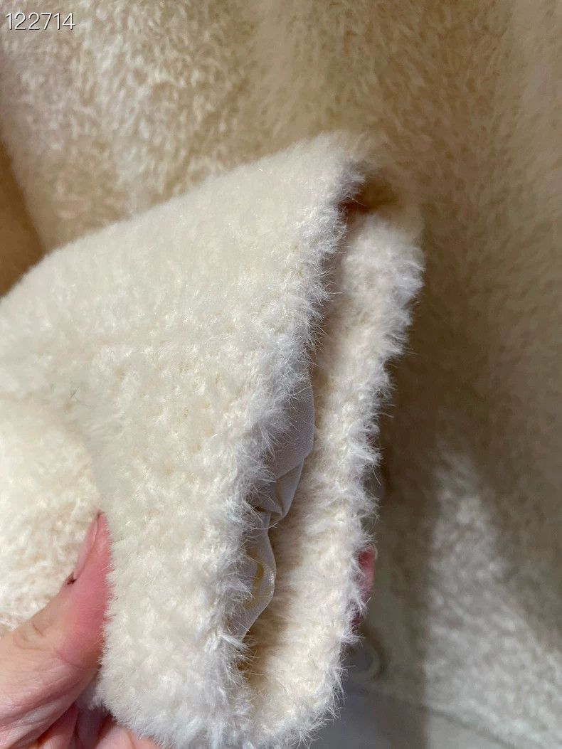 Max Mara Max Mara White wool coat Size S / US 4 / IT 40 - 4 Thumbnail
