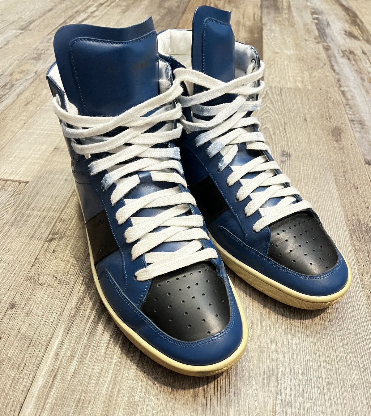 Saint Laurent Paris Saint Laurent Court Classic SL/10H high-top sneakers Size US 7.5 / EU 40-41 - 1 Thumbnail