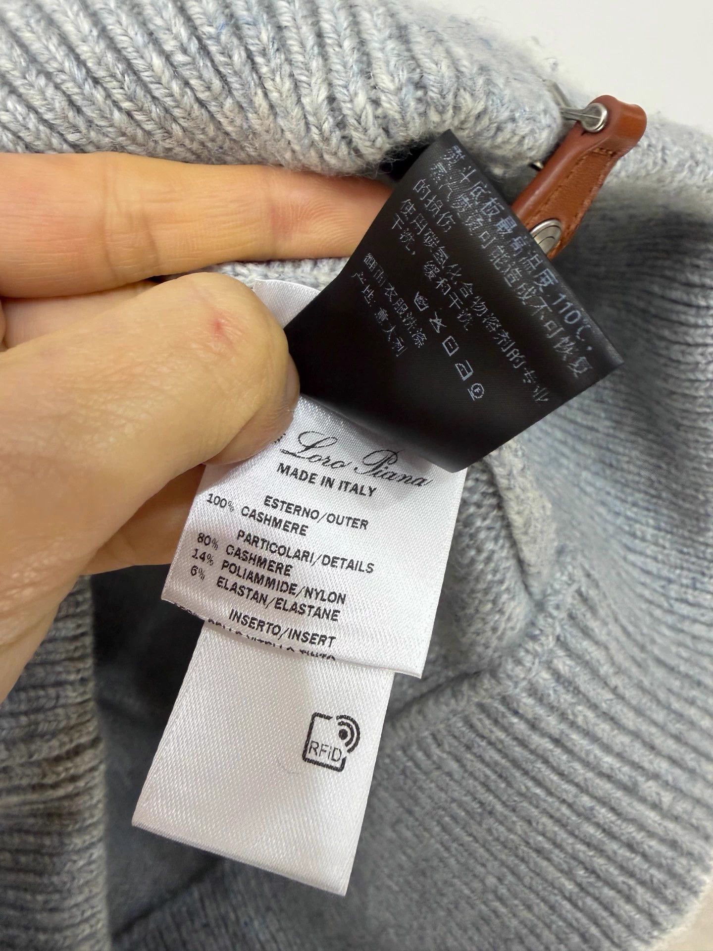 Loro Piana Loro Piana Fair Isle cashmere knit 99N S Fits L Size US S / EU 44-46 / 1 - 6 Thumbnail