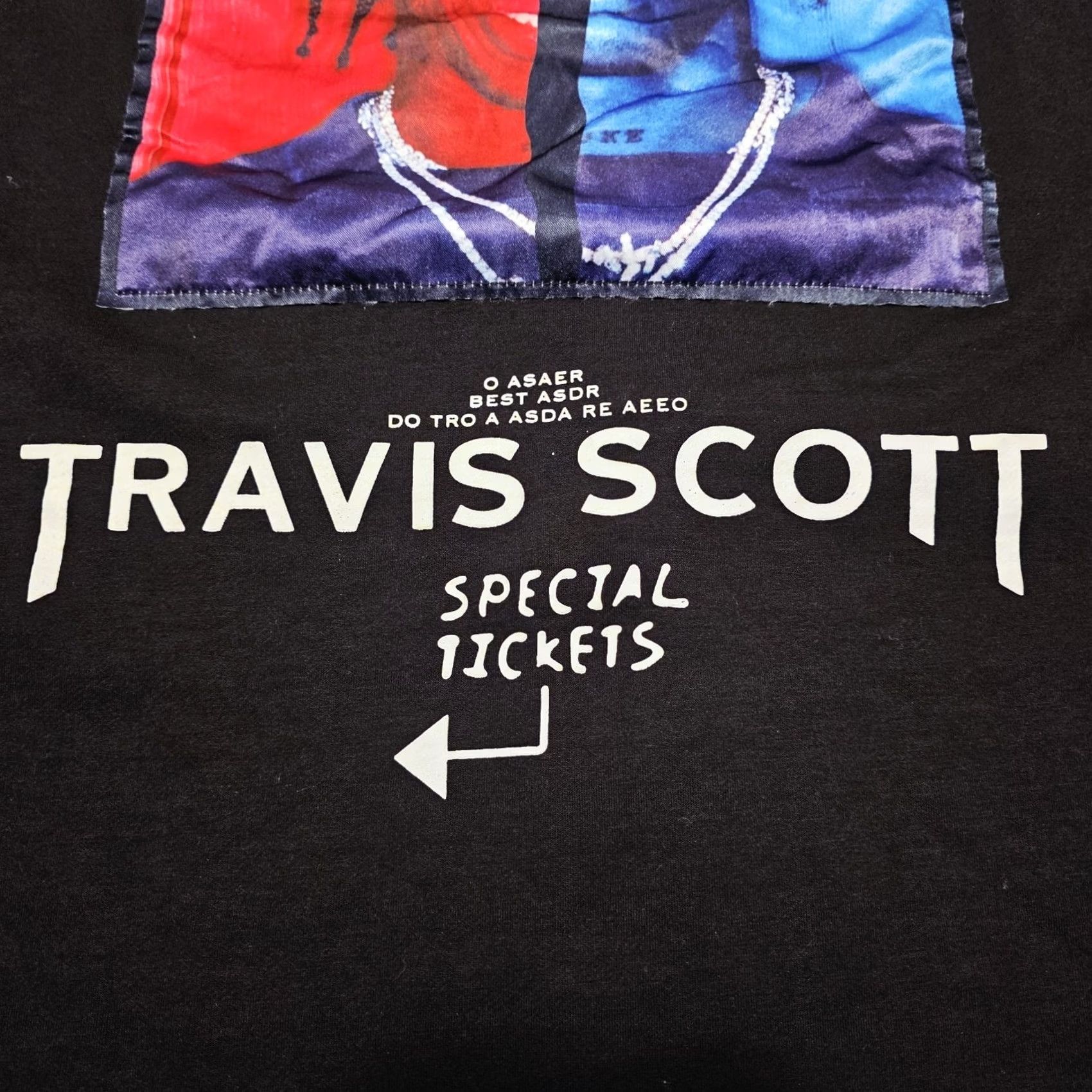 Travis Scott Travis Scott Cactus Jack Mens Size Large Black Baseball Jersey Baseball Button-Up Short Sleeve Graphic Print USA Classic Fall Size US L / EU 52-54 / 3 - 4 Thumbnail
