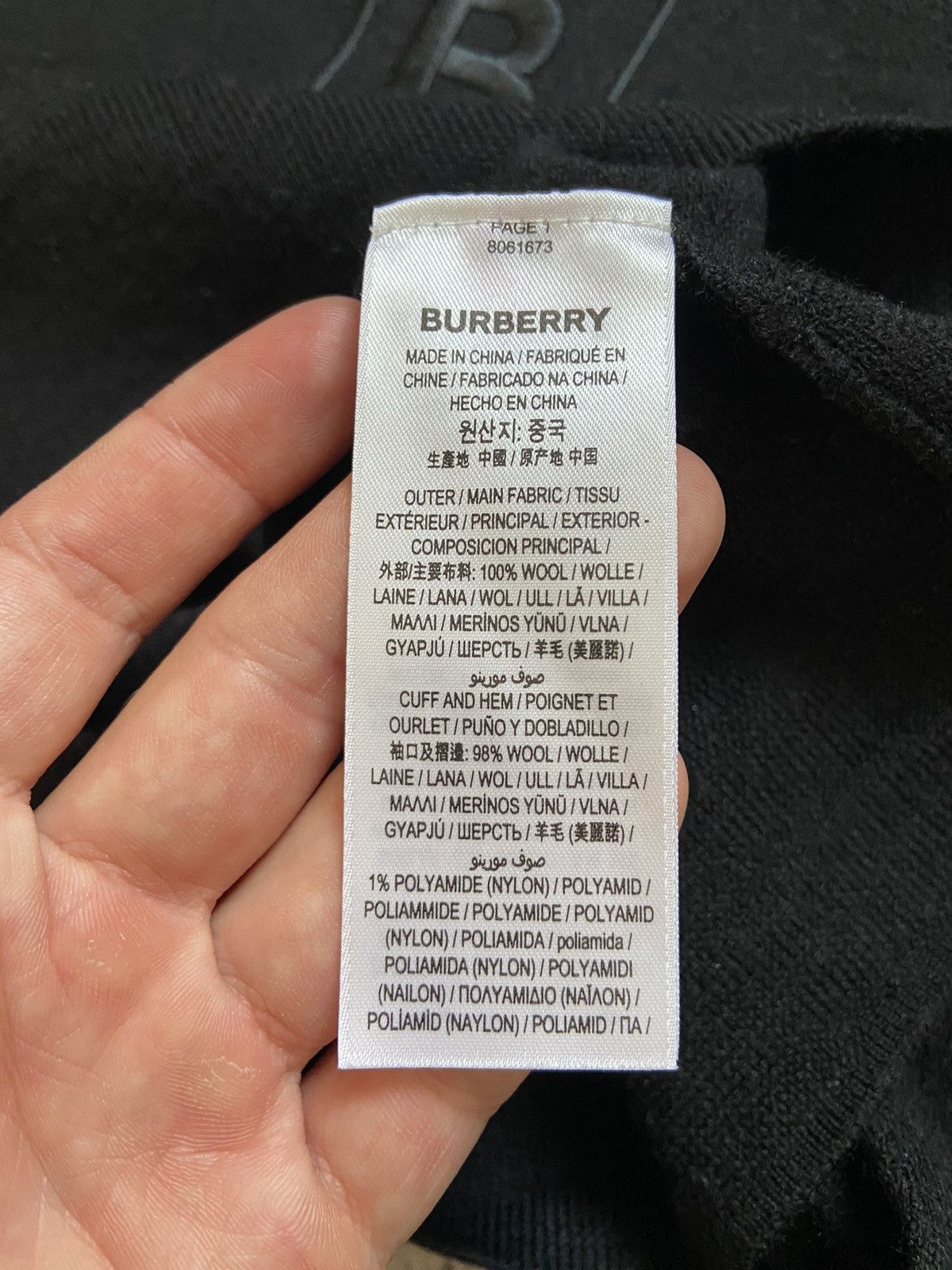 Burberry Burberry London Sweater Box Logo Size US L / EU 52-54 / 3 - 3 Thumbnail