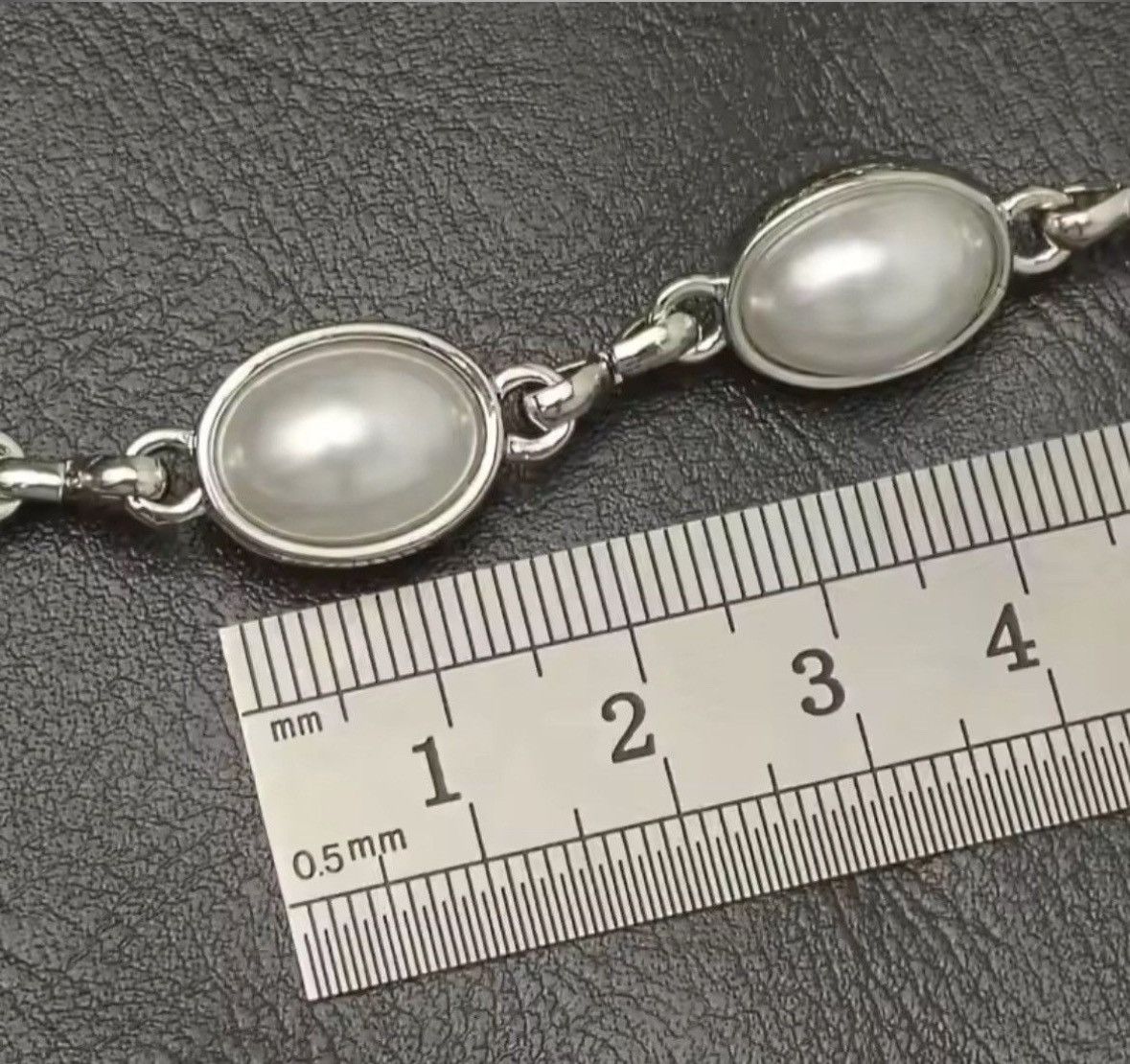 Vintage Pearl Layer Waist Metal Wallet Chain Size ONE SIZE - 8 Thumbnail