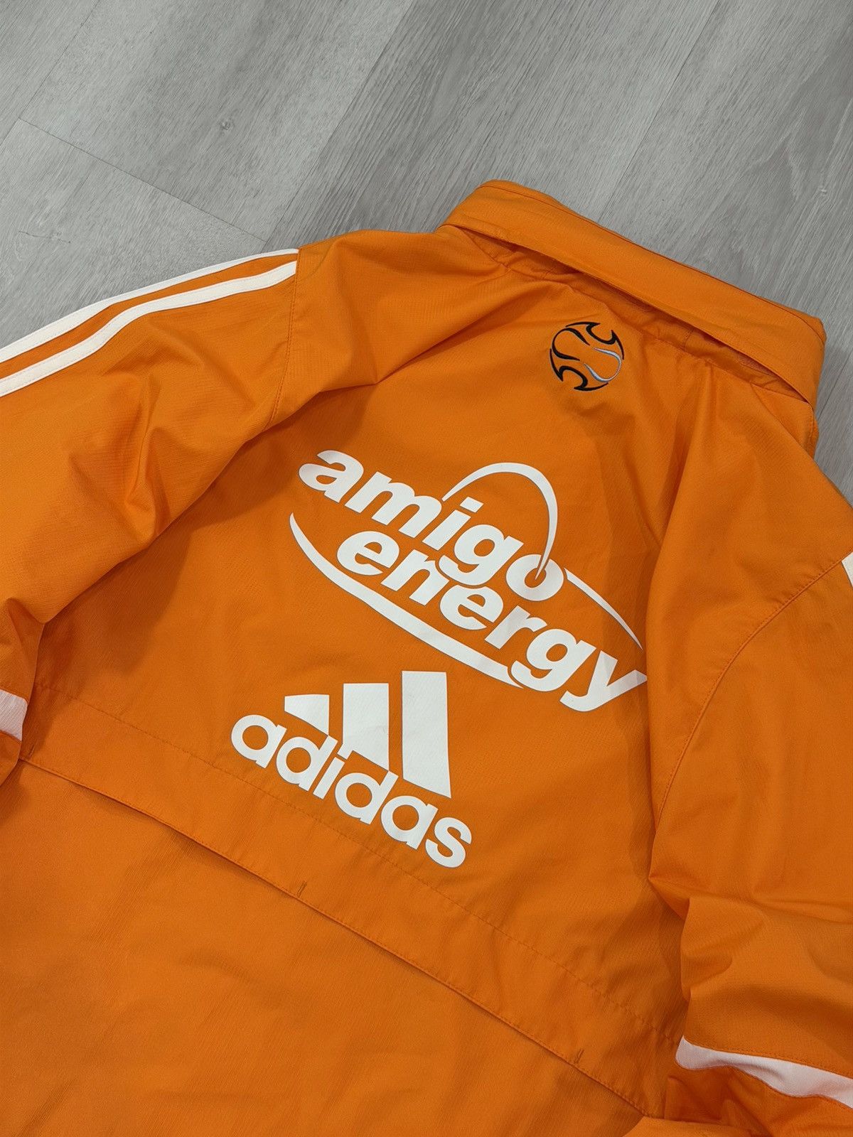 Adidas Vintage Adidas HoustonDynamo Football Hooded Track Jacket XL Size US XL / EU 56 / 4 - 8 Thumbnail