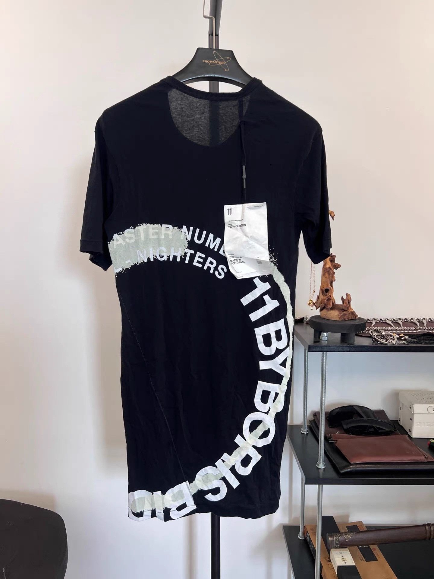 11 By Boris Bidjan Saberi 11by BBS Letter Print T-Shirt K35 Size US S / EU 44-46 / 1 - 1 Thumbnail