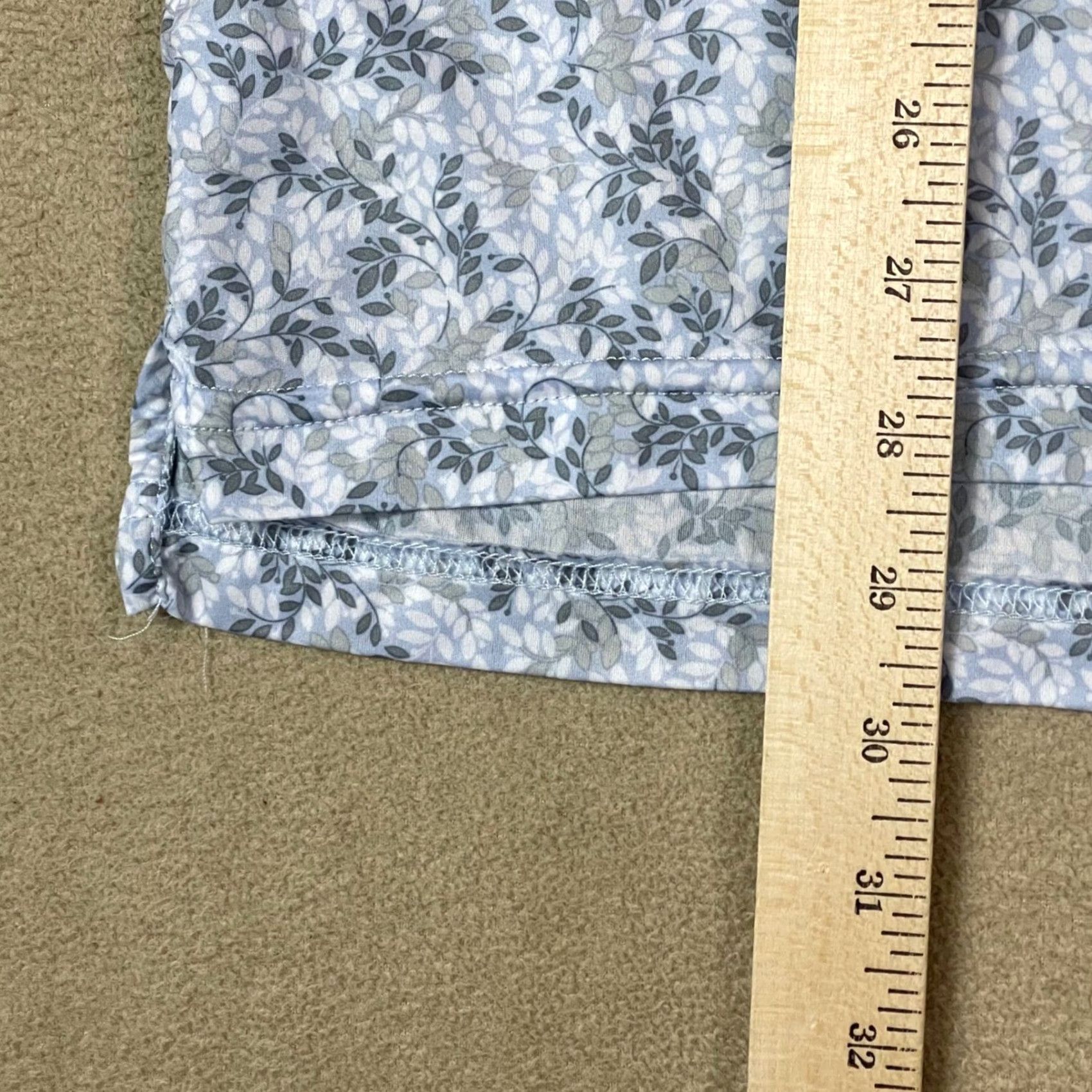 Vintage Straight Down Performance Polo Shirt Floral Short Sleeve Mens M Blue Size US M / EU 48-50 / 2 - 3 Thumbnail