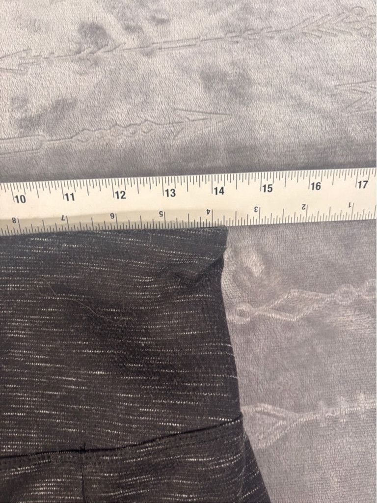 Apt. 9 Women's Apt. 9 Leggings Size M Black Gray Size 26" / US 2 / IT 38 - 3 Thumbnail