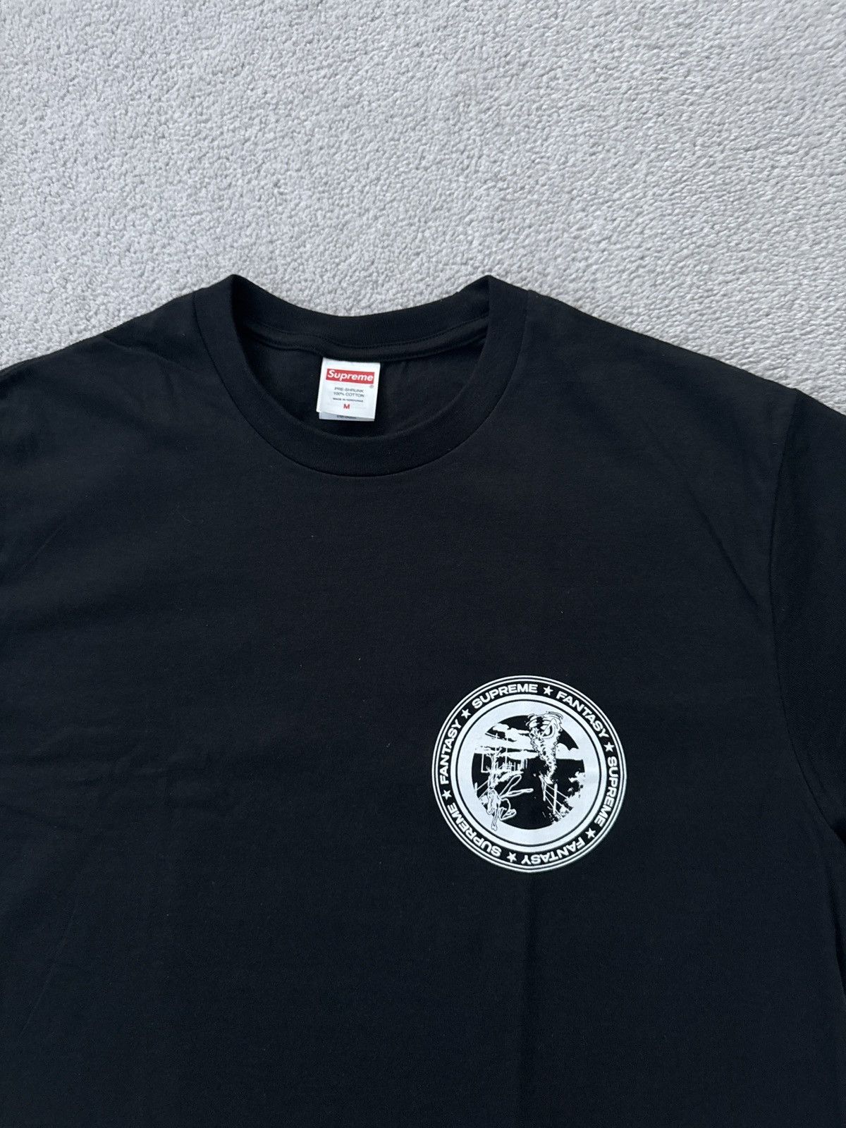 Supreme devotion tee black size m