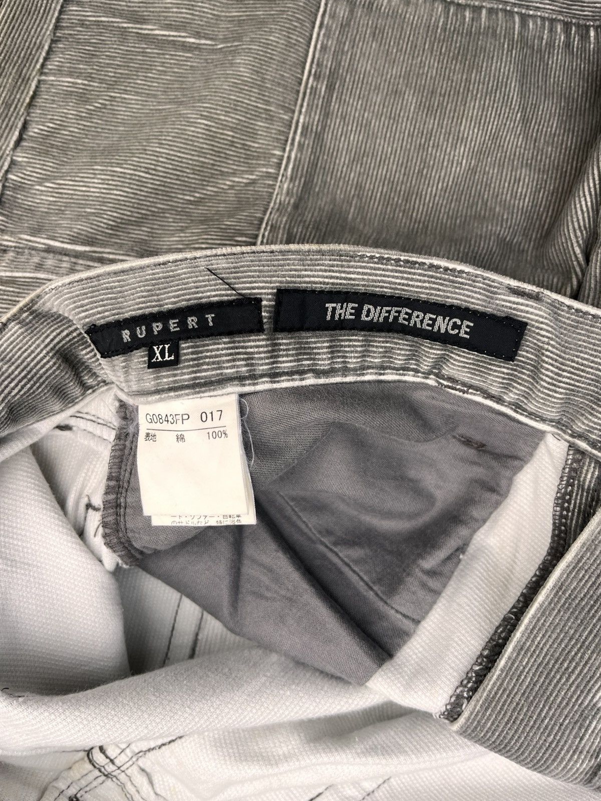 Japanese Brand Rupret The Difference Patch Work Corduroy Pants Size US 30 / EU 46 - 9 Thumbnail