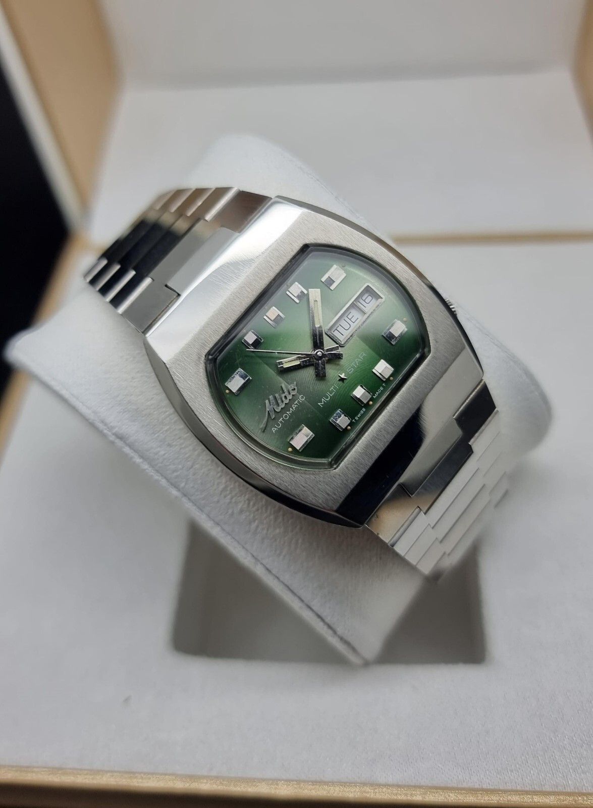 Vintage Mido - Vintage Mido Multi-Star Automatic Day/Date Watch Size 36 - 3 Thumbnail