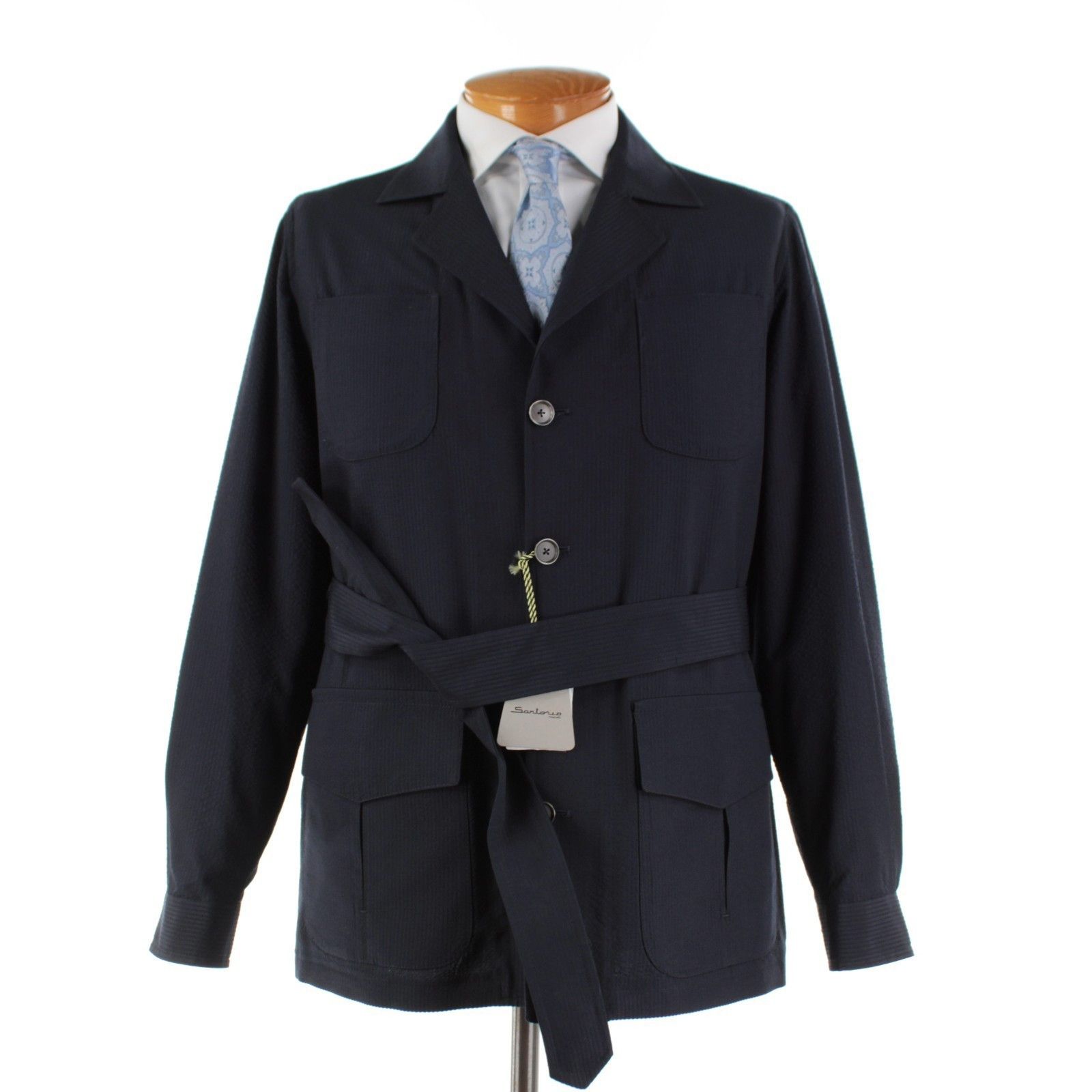 SARTORIO Sartorio Suit Size US 40 Regular in Blue Size 40R - 1 Thumbnail