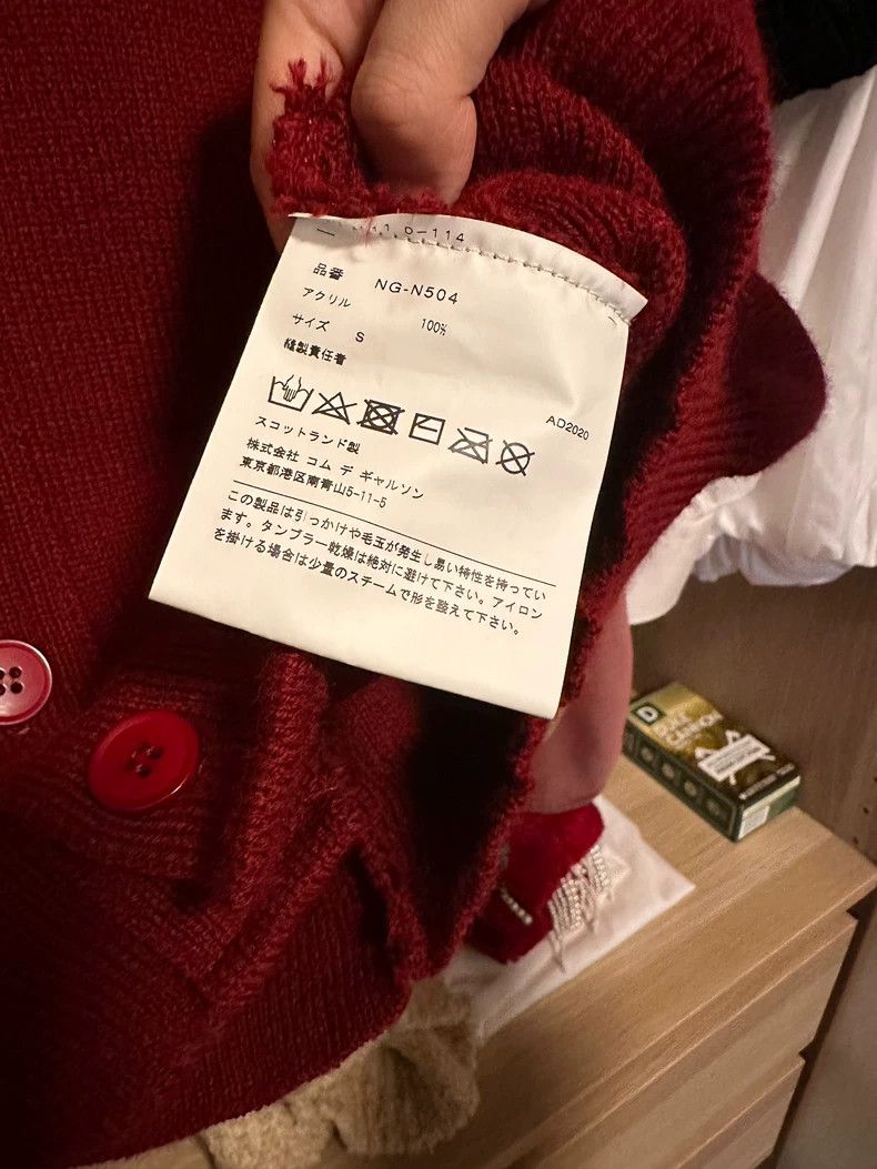 Comme des Garcons Comme Des Garcons Autumn/Winter Wool Round Sleeveless Card Size S / US 4 / IT 40 - 4 Thumbnail
