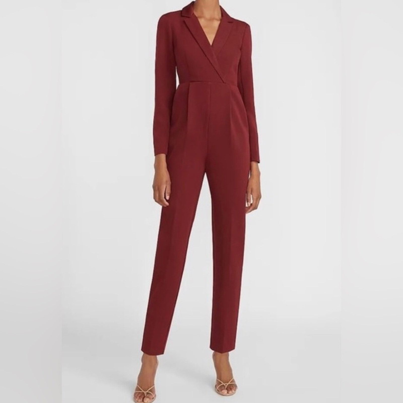 Express NWT Express Long Sleeve Jumpsuit 4 Size 27" / US 4 / IT 40 - 1 Thumbnail