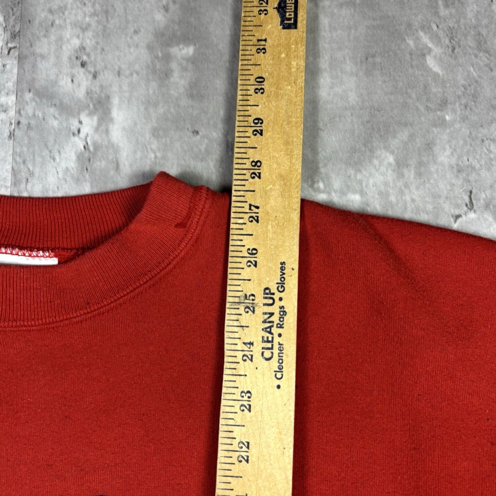 Logo 7 VINTAGE Marines Sweatshirt Logo Print Red Crewneck XL Adult 1990s Military Men Pullover Cotton Fleece Graphic Print Size US XL / EU 56 / 4 - 4 Thumbnail