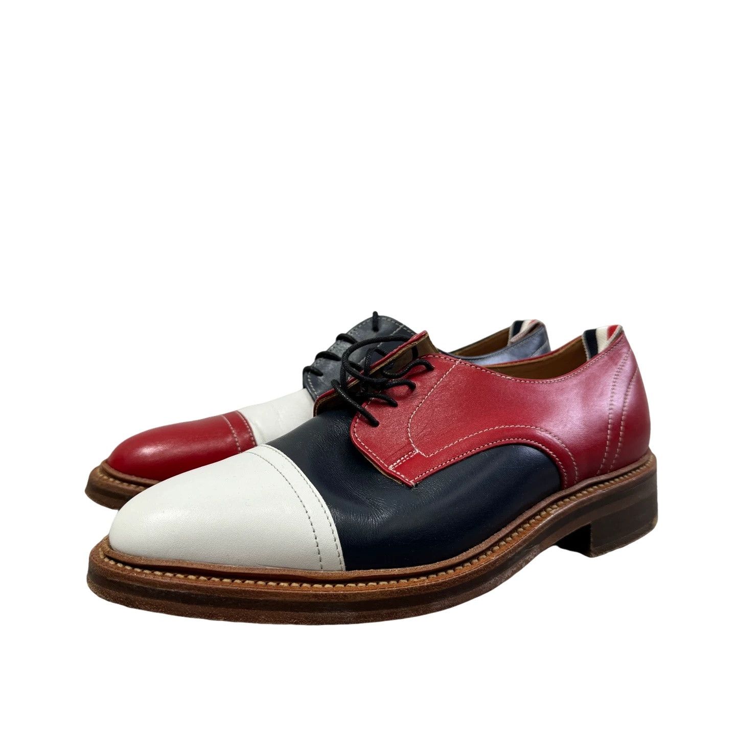 Thom Browne Thom Browne Tricolor Panel Derby Shoes US 7.5 Size US 7.5 / EU 40-41 - 1 Thumbnail