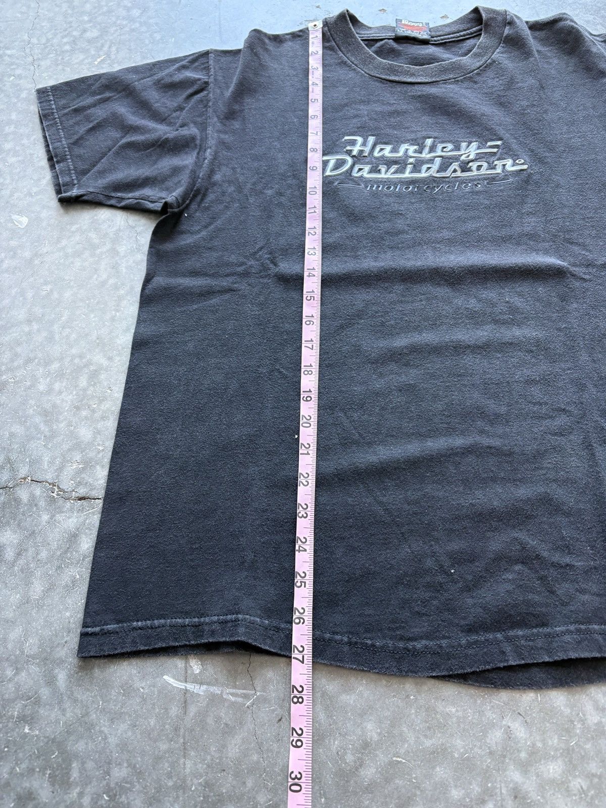 Harley Davidson Vintage 90s Harley Davidson Graphic Tee Faded Black Size US L / EU 52-54 / 3 - 9 Thumbnail