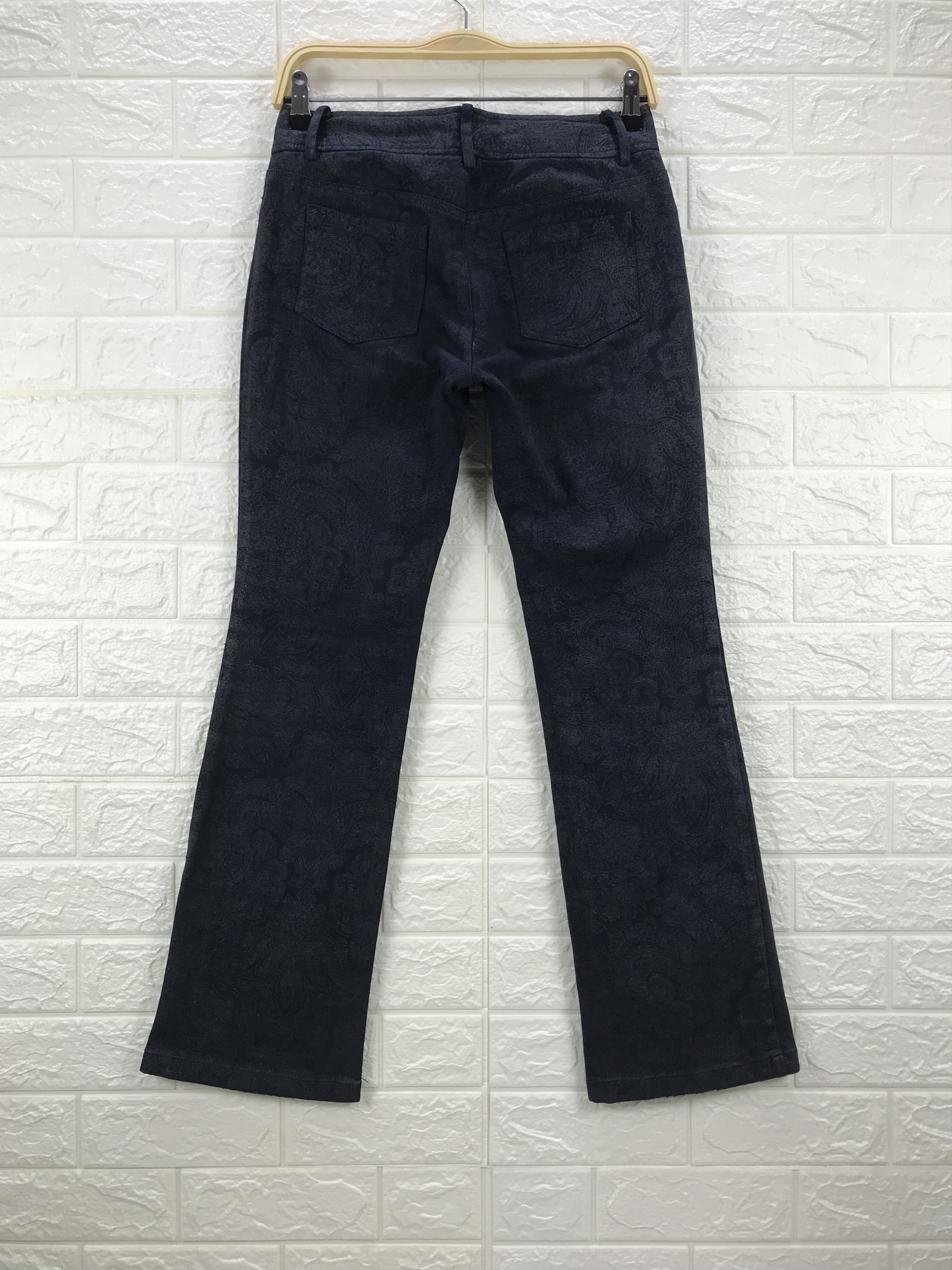 Tornado Mart Vintage Tornado Mart Damask Flare Pants Size US 28 / EU 44 - 5 Thumbnail