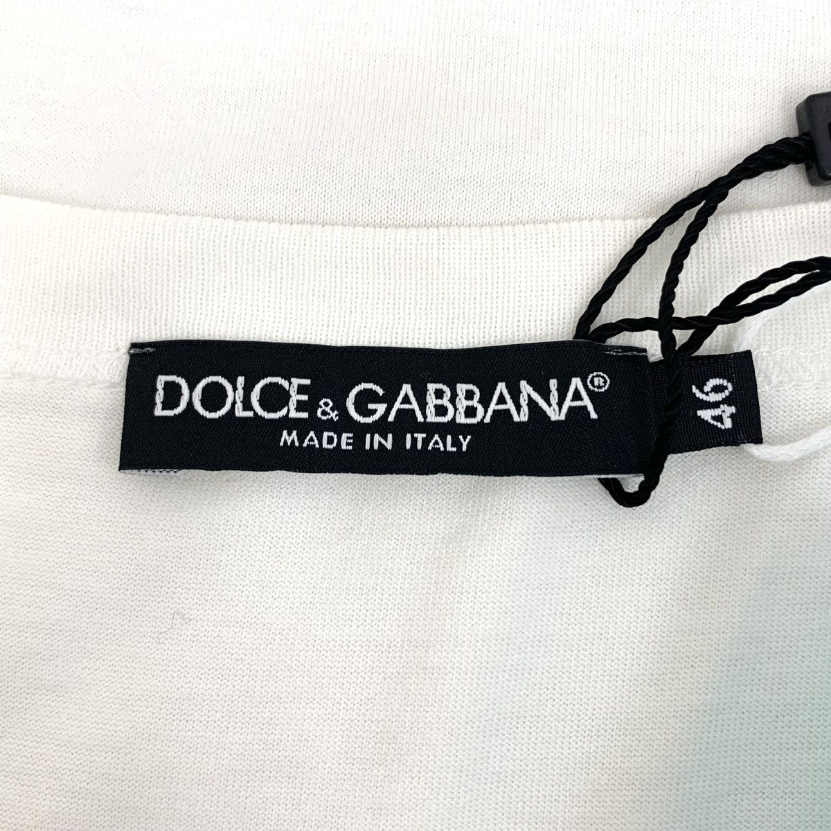 Dolce & Gabbana Dolce & Gabbana White Crown Embroidered T-shirt K26WX Size US S / EU 44-46 / 1 - 6 Thumbnail