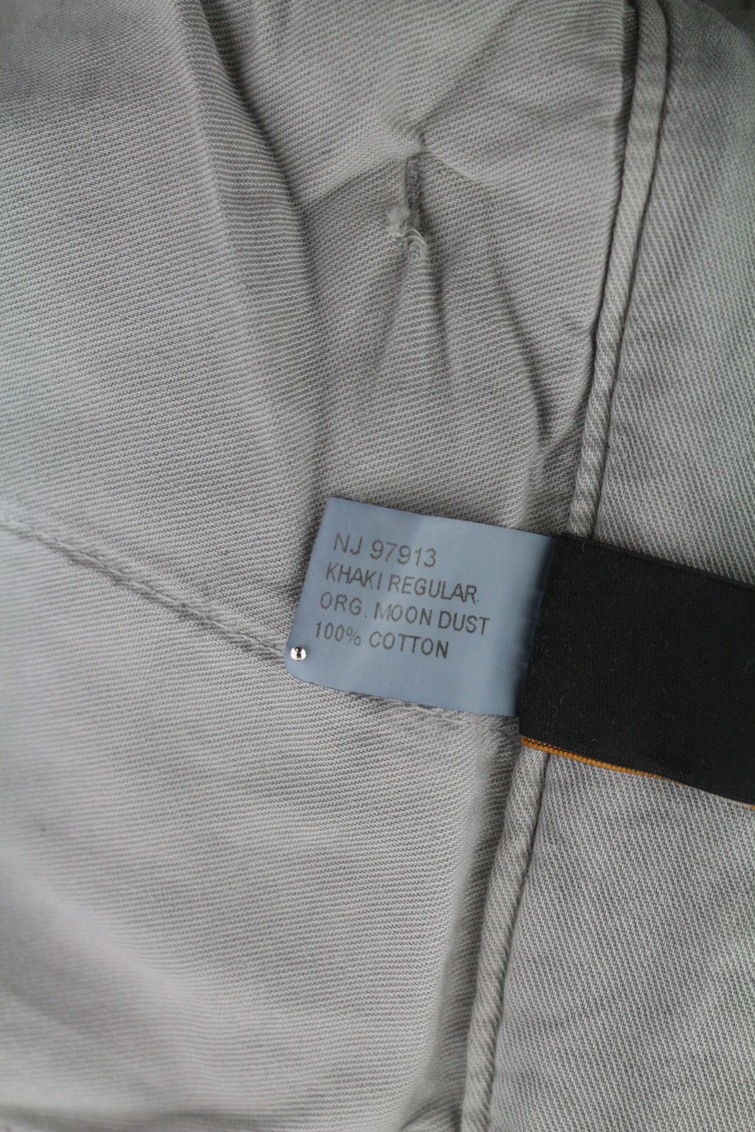 Nudie Jeans KHAKI REGULAR W32/L34 Grey Moon Dust Chino Trousers 86106 Size US 32 / EU 48 - 8 Thumbnail