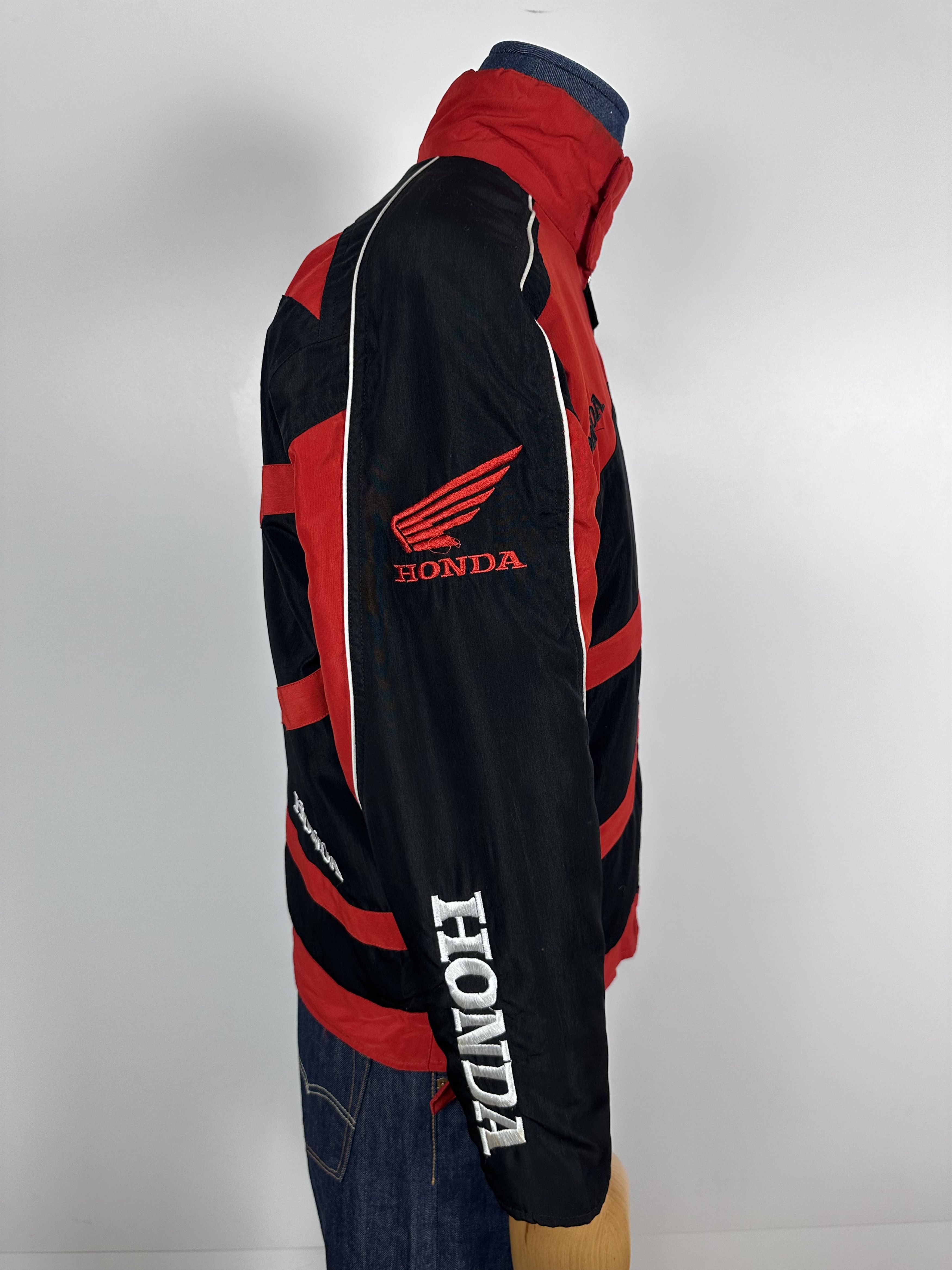 Honda × Vintage HONDA Racing HRC Mens Red Black Jacket Vintage Size L Size US L / EU 52-54 / 3 - 9 Thumbnail