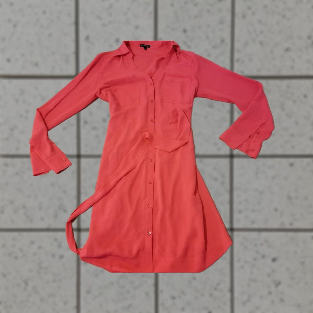Express Express Dress Womens S Small Orange Size S / US 4 / IT 40 - 1 Thumbnail