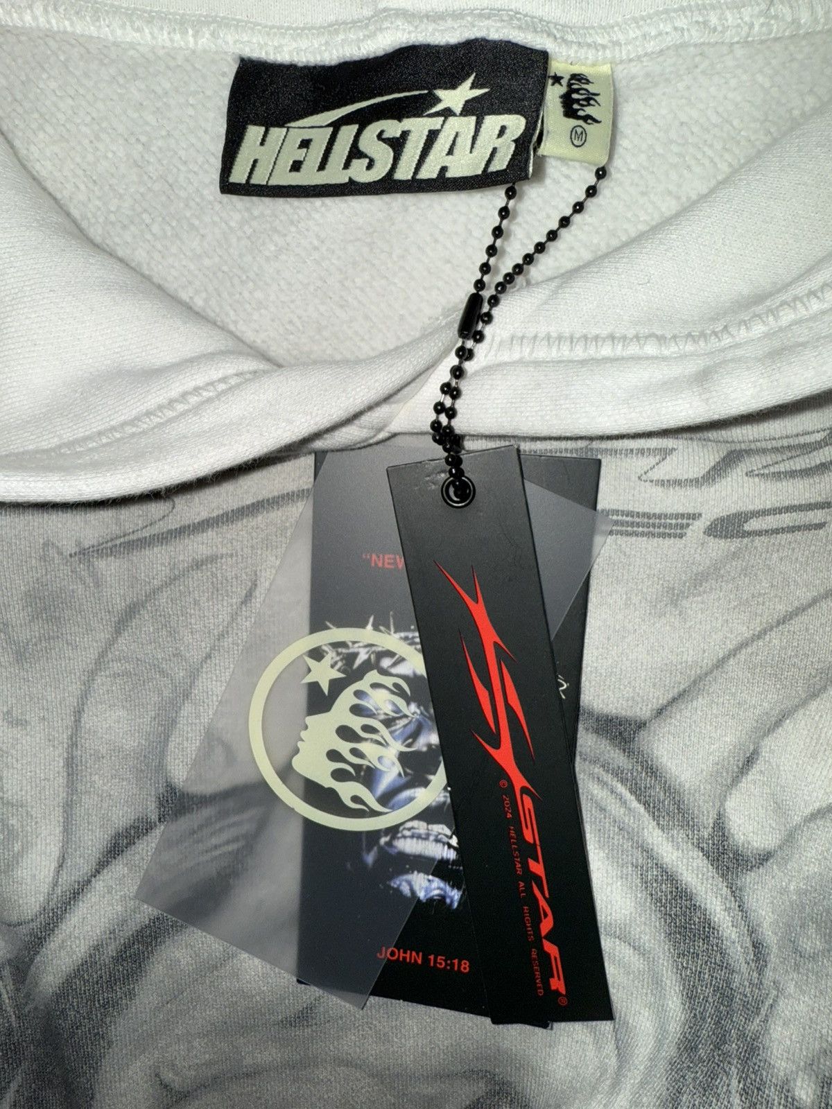 HELLSTAR HELLSTAR OGRE FACE HOODIE Size US M / EU 48-50 / 2 - 6 Thumbnail
