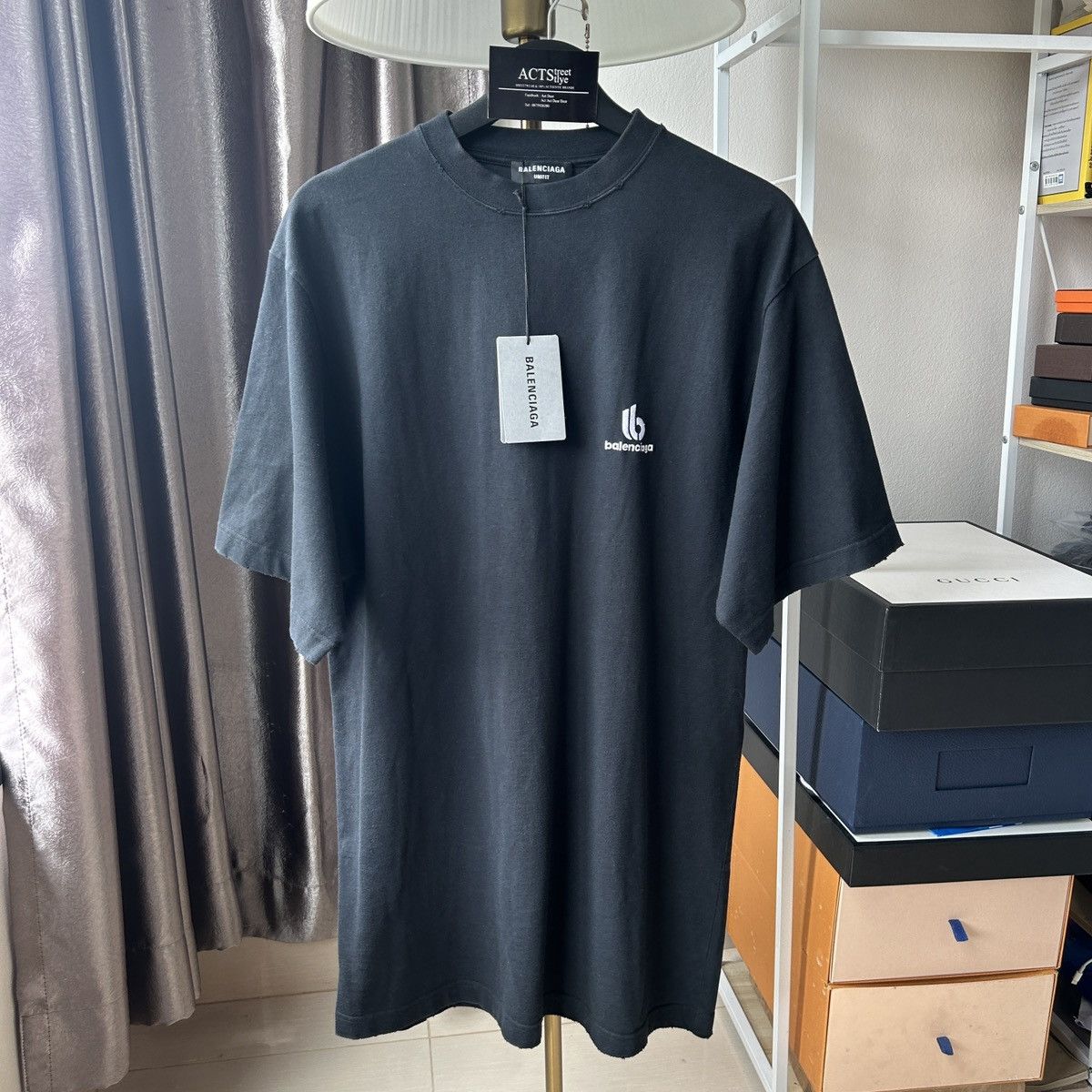 Balenciaga Balenciaga logo Tshirt Size US XS / EU 42 / 0 - 1 Thumbnail