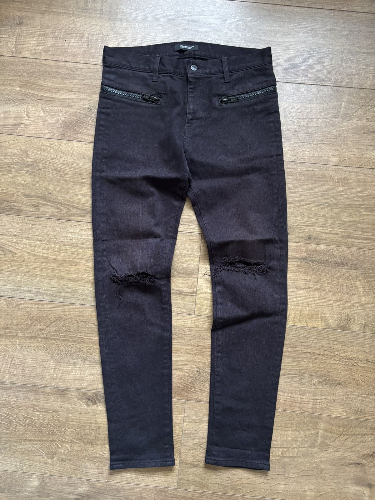 Jun Takahashi Undercover x Jun Takahshi slim fit jeans Size US 32 / EU 48 - 2 Thumbnail