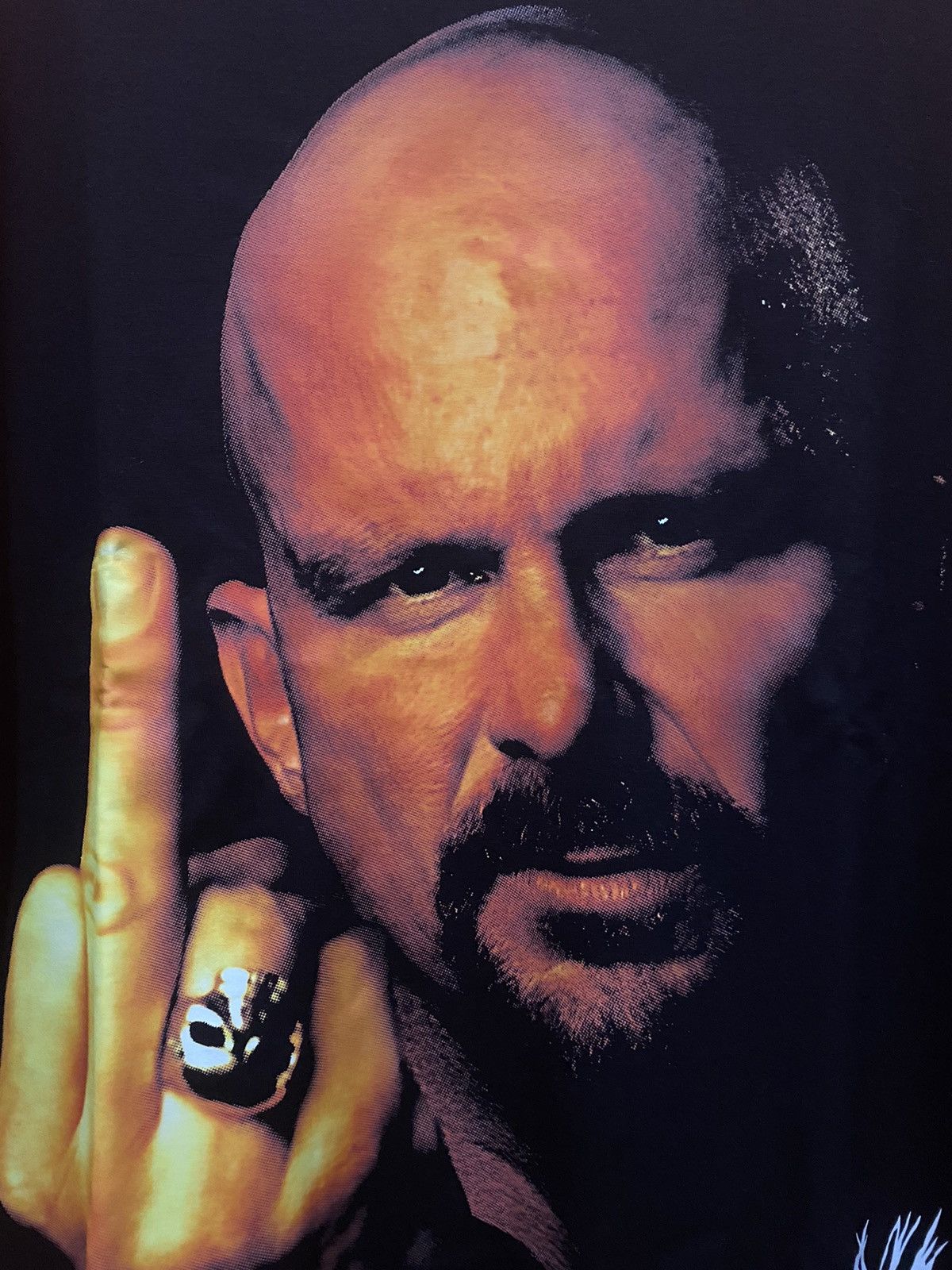 Band Tees 🔥RARE🔥 Stone Cold Smackdown Wrestling Mankind boot tee Size US L / EU 52-54 / 3 - 3 Thumbnail