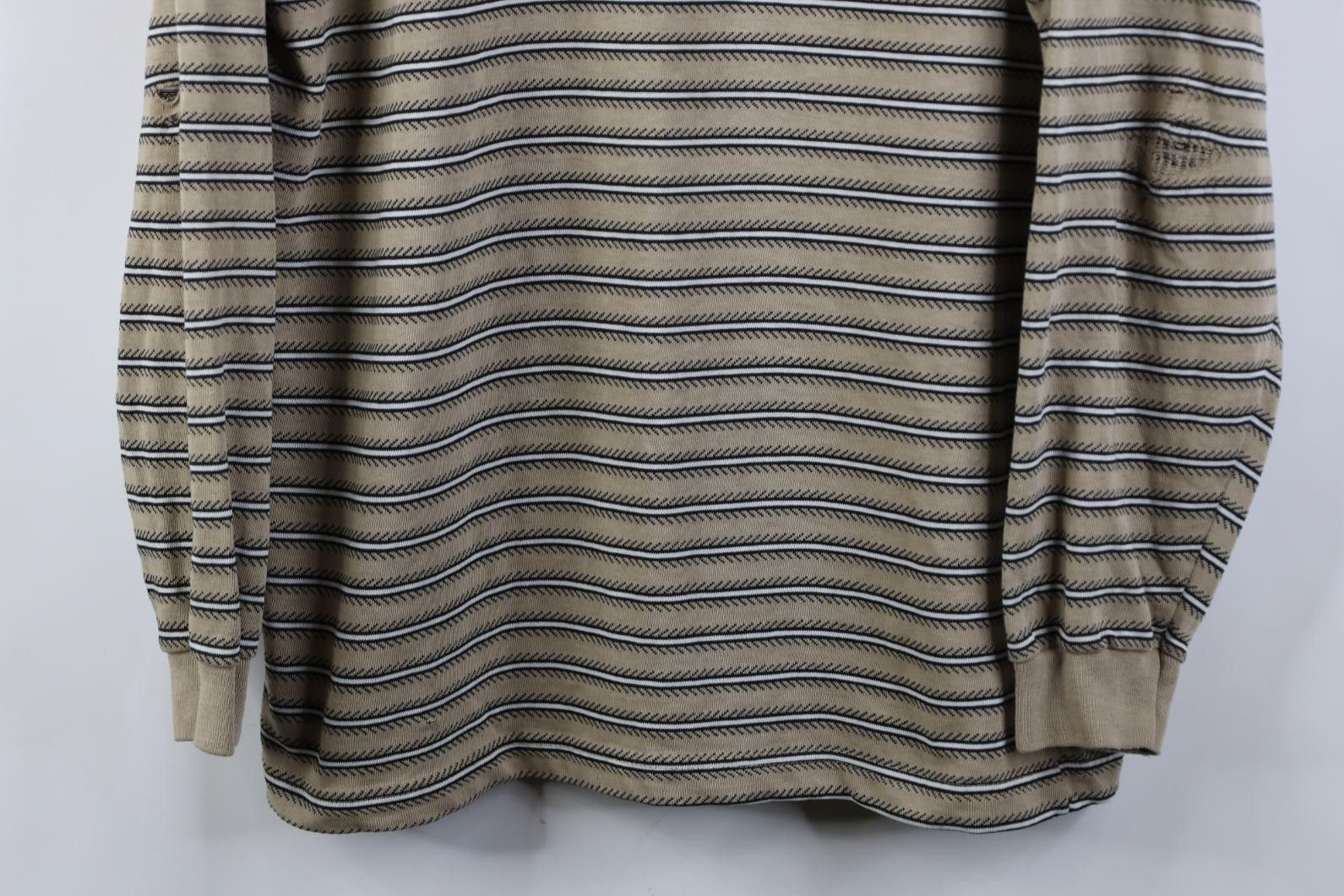Vintage Vintage 90s Streetwear Knit Long Sleeve Rugby Polo Shirt Size US M / EU 48-50 / 2 - 3 Thumbnail