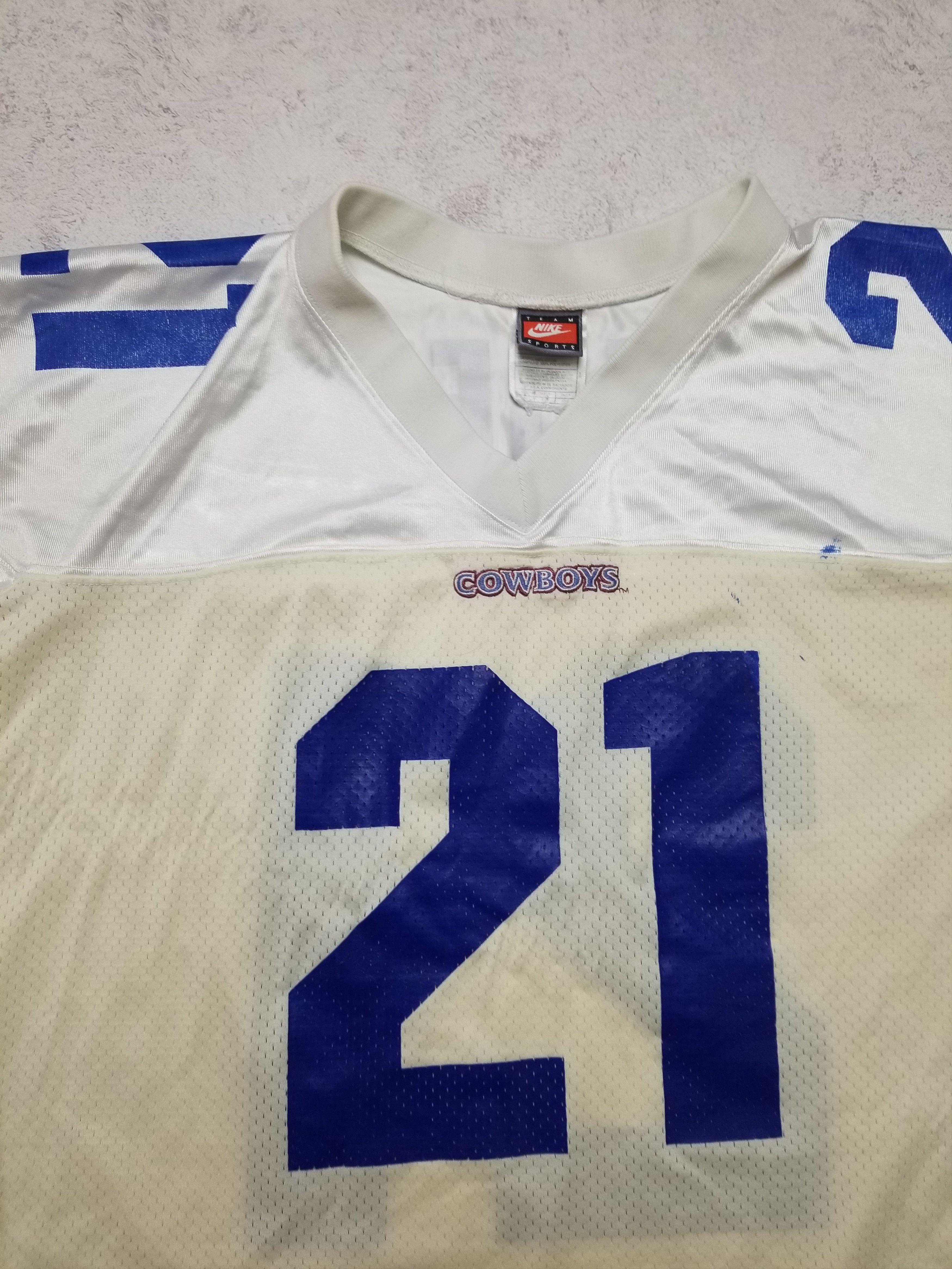 Nike Deion Sanders Dallas Cowboys Nike home NFL Jersey Size US XXL / EU 58 / 5 - 4 Thumbnail
