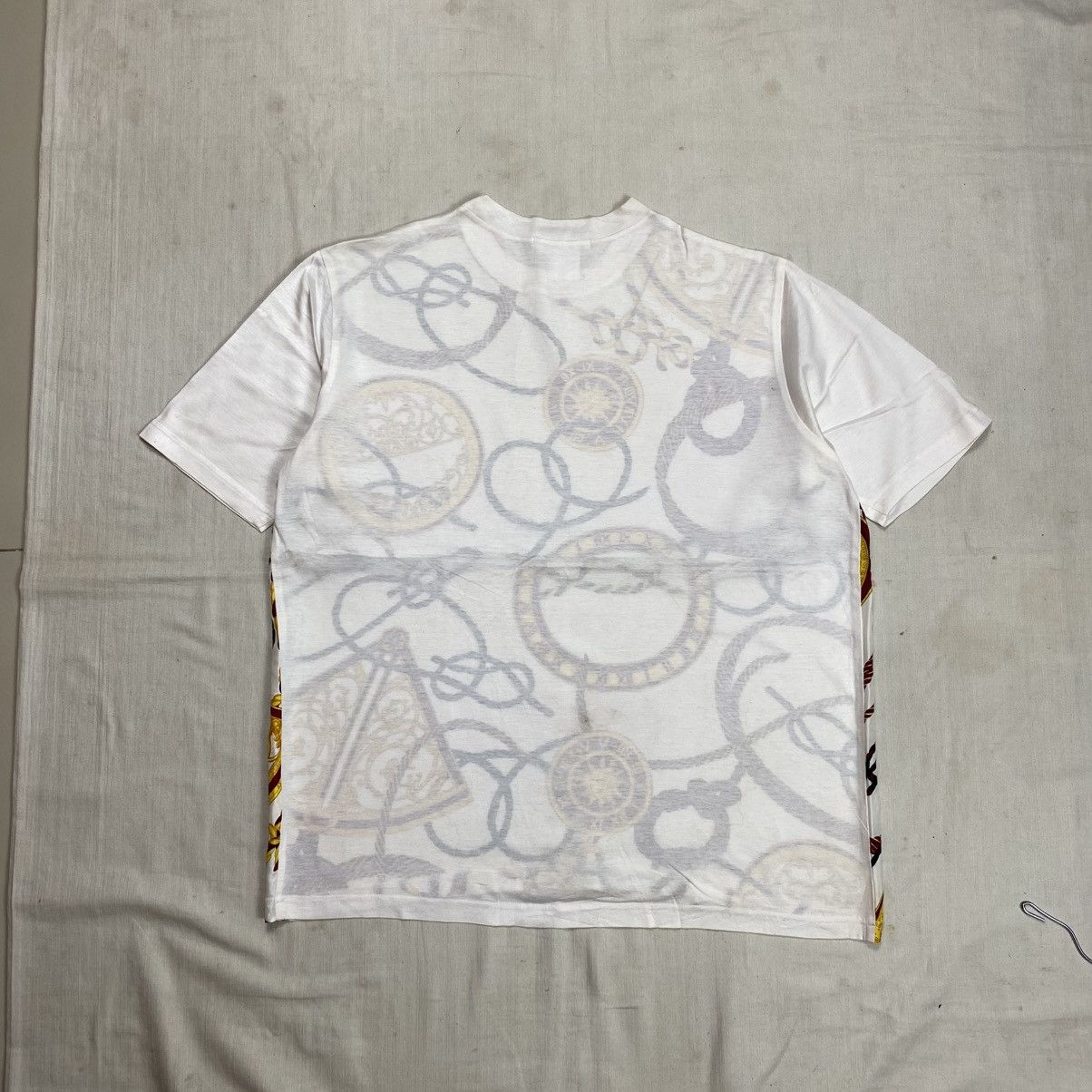 Celine Celine Mix Match Logo Pattern Silk Shorts Sleeve Shirts Size US M / EU 48-50 / 2 - 15 Thumbnail