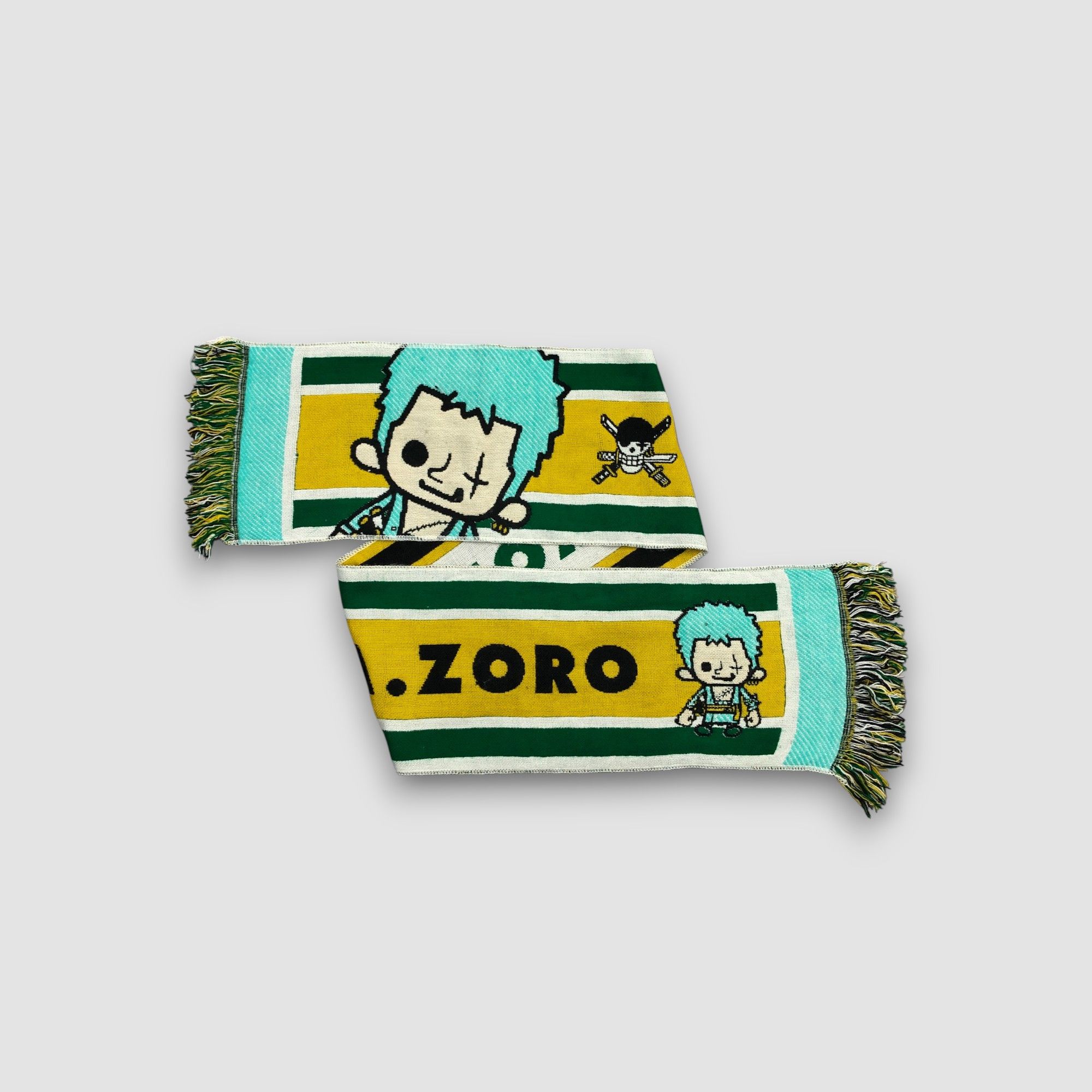 Anime Vintage One Piece Scarf Japanese Anime Muffler Wool Scarves Size ONE SIZE - 2 Thumbnail