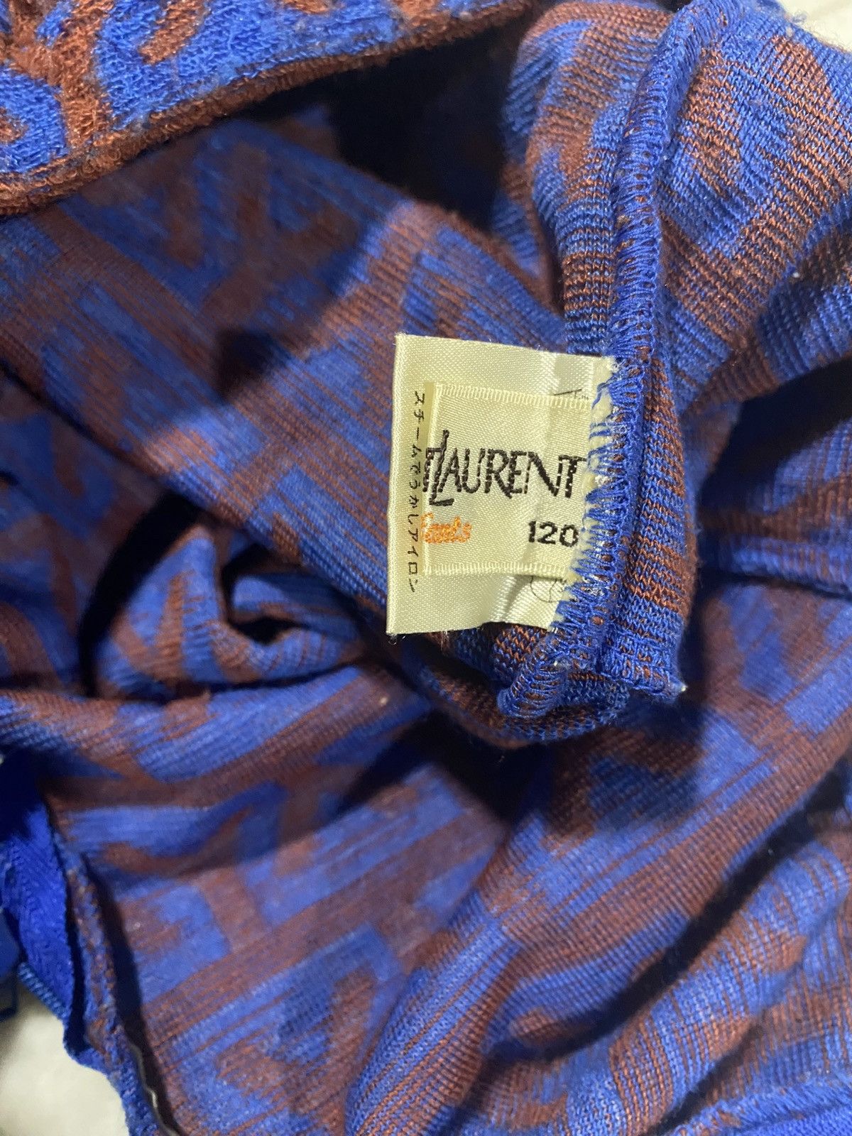 Yves Saint Laurent YSL Enfants Monogram Shorts Size 27" / US 4 / IT 40 - 8 Thumbnail