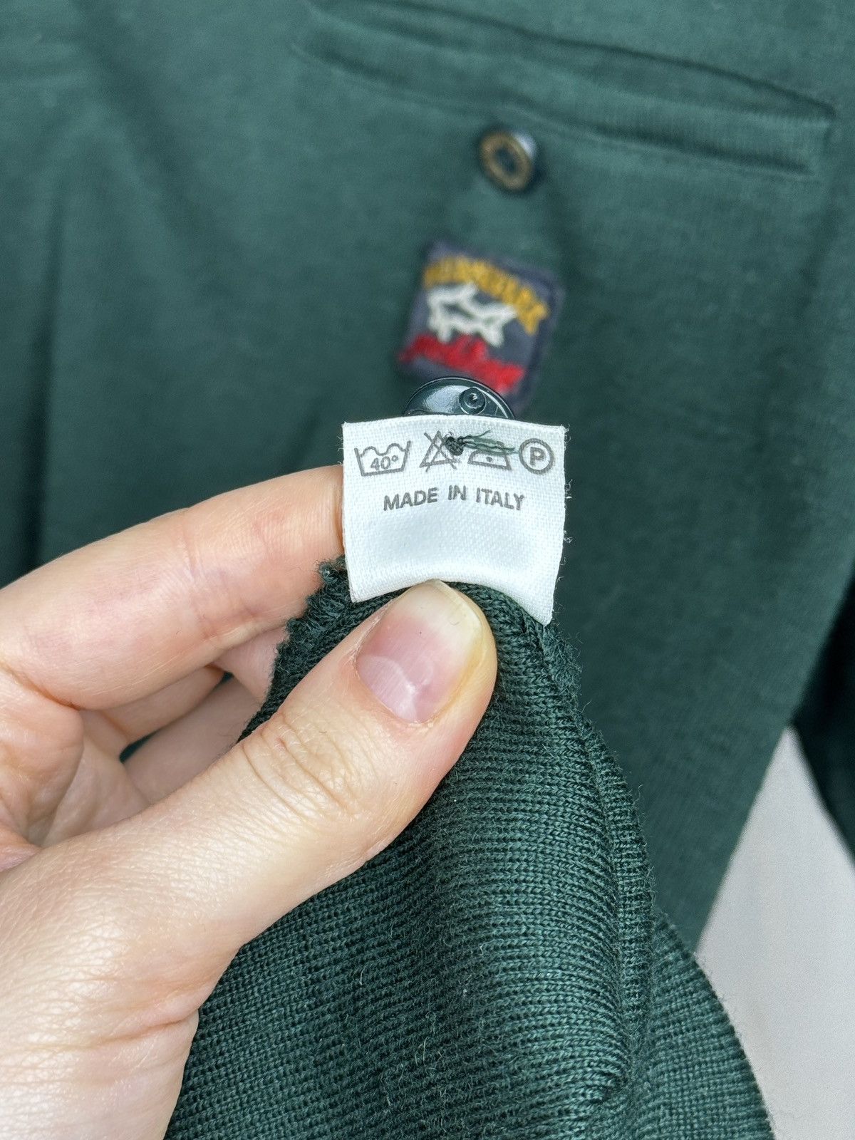 Paul & Shark Paul & Shark vintage green rugby pullover collared jumper Size US XL / EU 56 / 4 - 12 Thumbnail