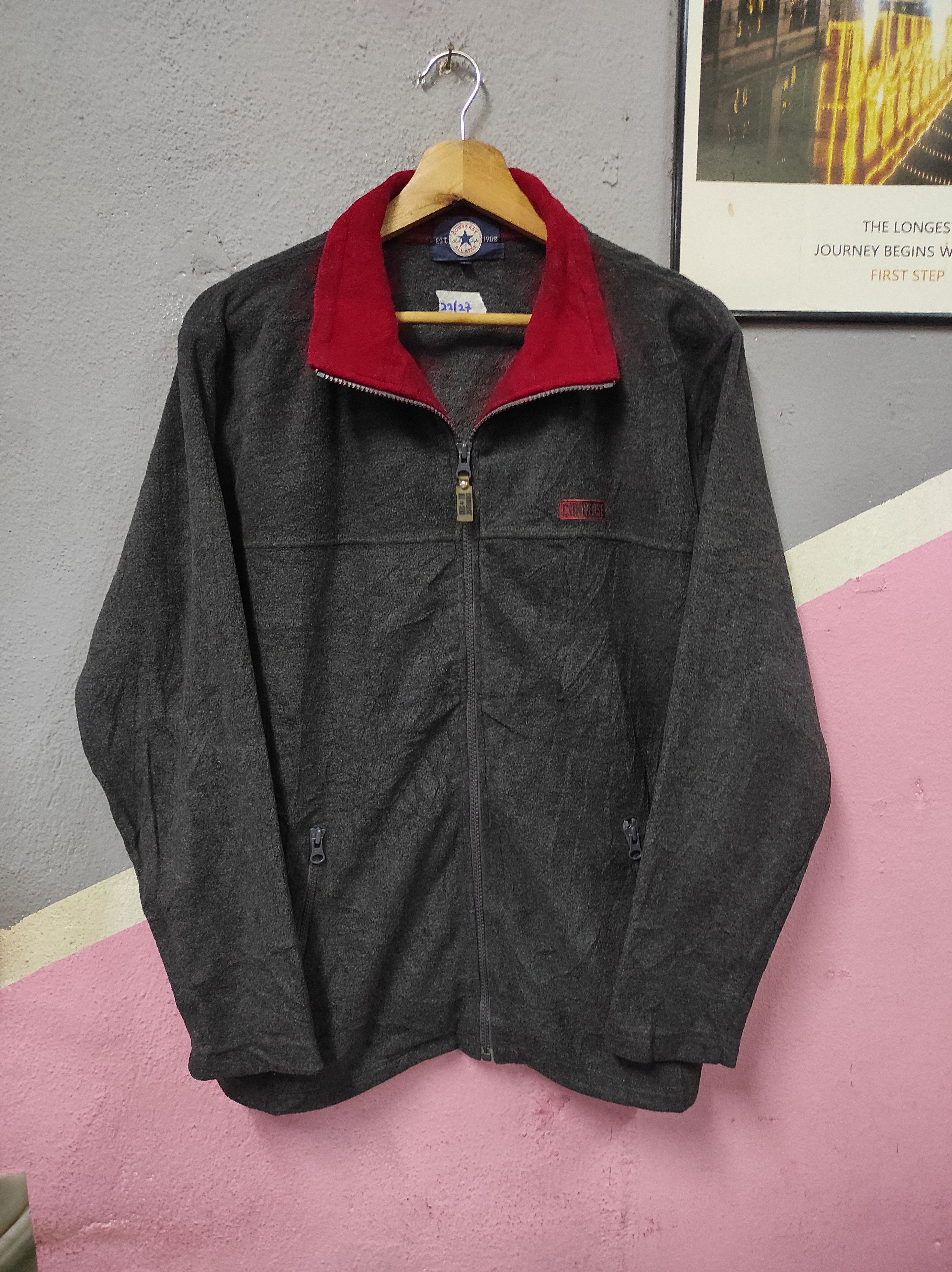 Converse × Vintage CONVERSE SHERPA LIGHT JACKET SWEATER Size US M / EU 48-50 / 2 - 1 Thumbnail