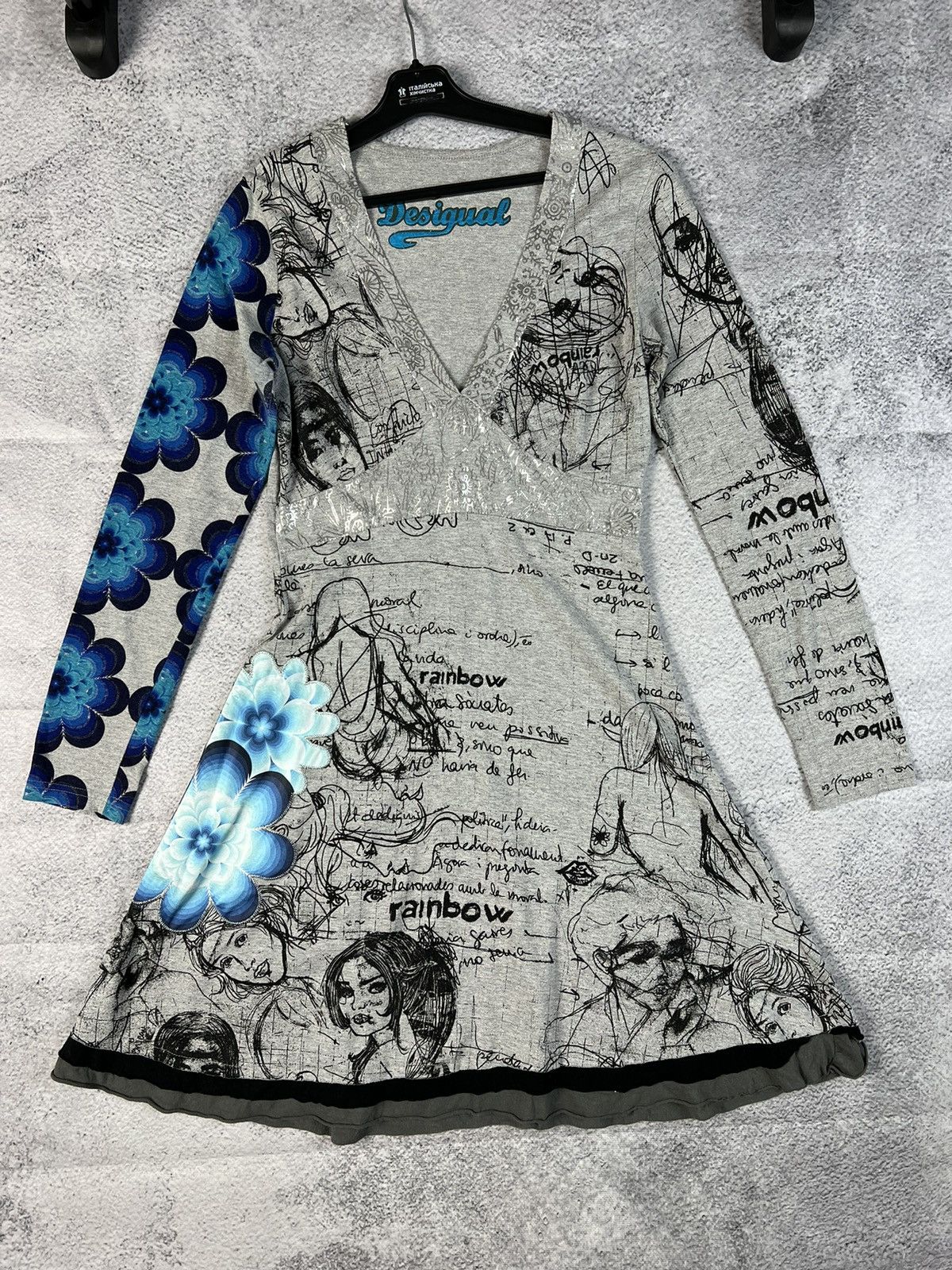 Desigual Desigual streetwear multicolour dress Size L / US 10 / IT 46 - 3 Thumbnail