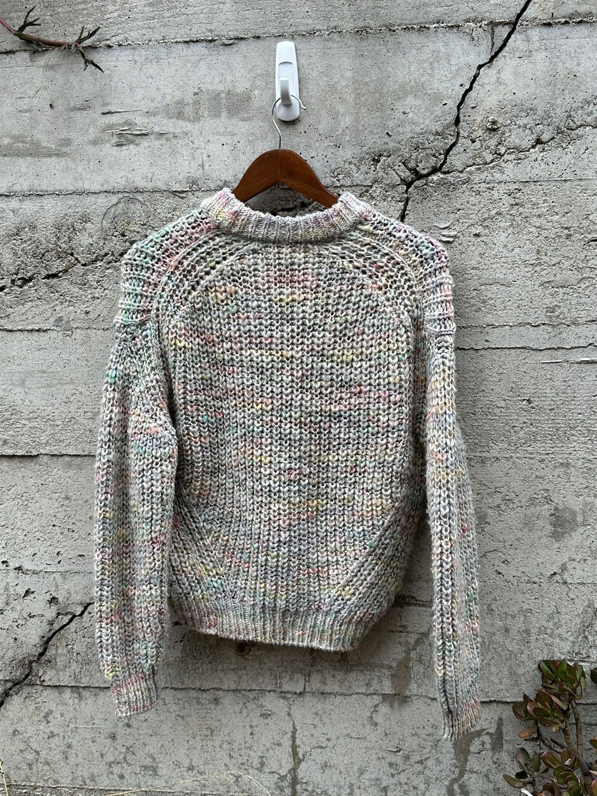 RARE GRAIL Acne Studios Italian cotton candy zora knit