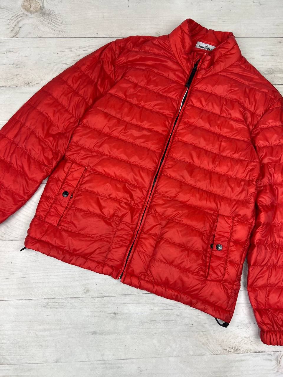 Massimo Osti Stone Island Micro Rip Stop 7 Down Jacket Size US XL / EU 56 / 4 - 3 Thumbnail