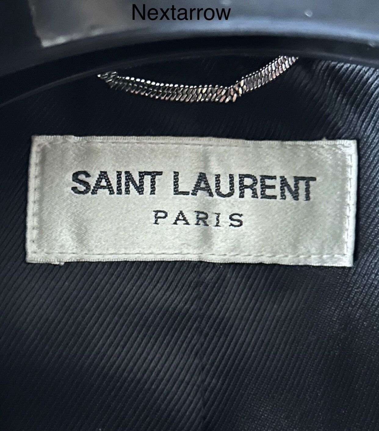 Saint Laurent Paris Saint Laurent 16fw full leather black baseball jacket Size US M / EU 48-50 / 2 - 2 Thumbnail