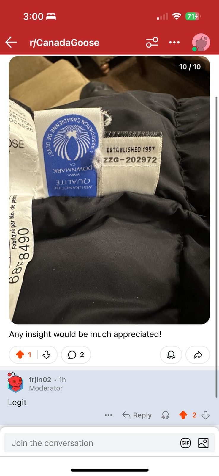 Canada Goose Canada Goose Vintage “Halifax” Parka Size US L / EU 52-54 / 3 - 13 Thumbnail
