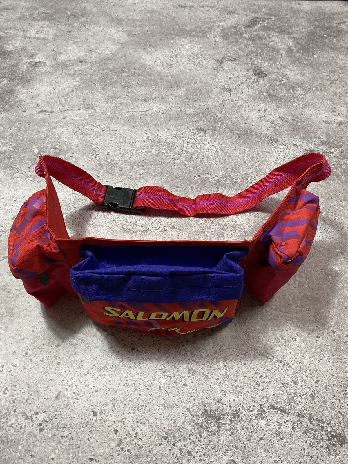 Salomon × Vintage Vintage SALOMON Gorpcore sling belt bag Y2K Size ONE SIZE - 4 Thumbnail