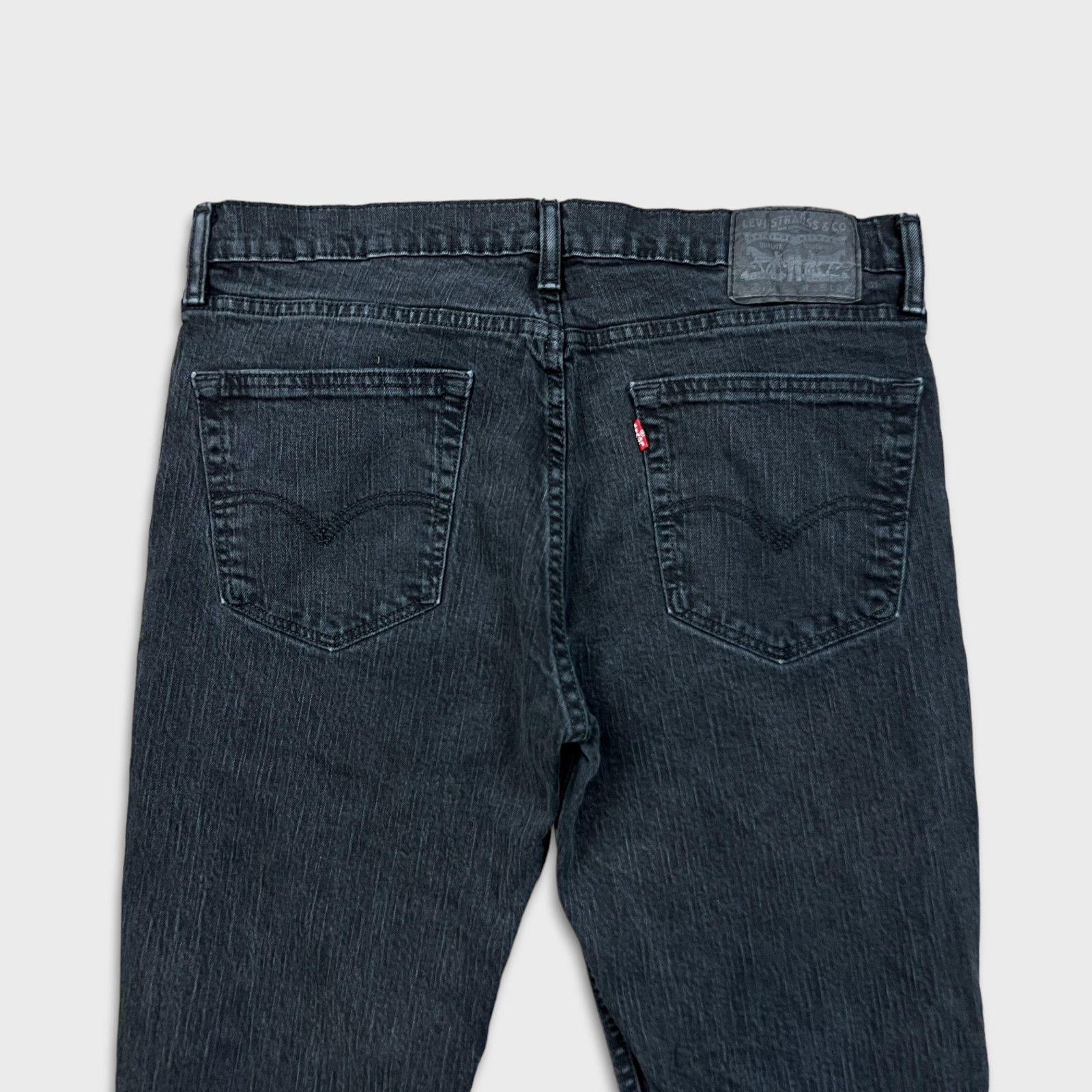 Levi's × Vintage Levi's Jeans 36x32 Black Straight Leg American Denim Pants Size US 36 / EU 52 - 5 Thumbnail