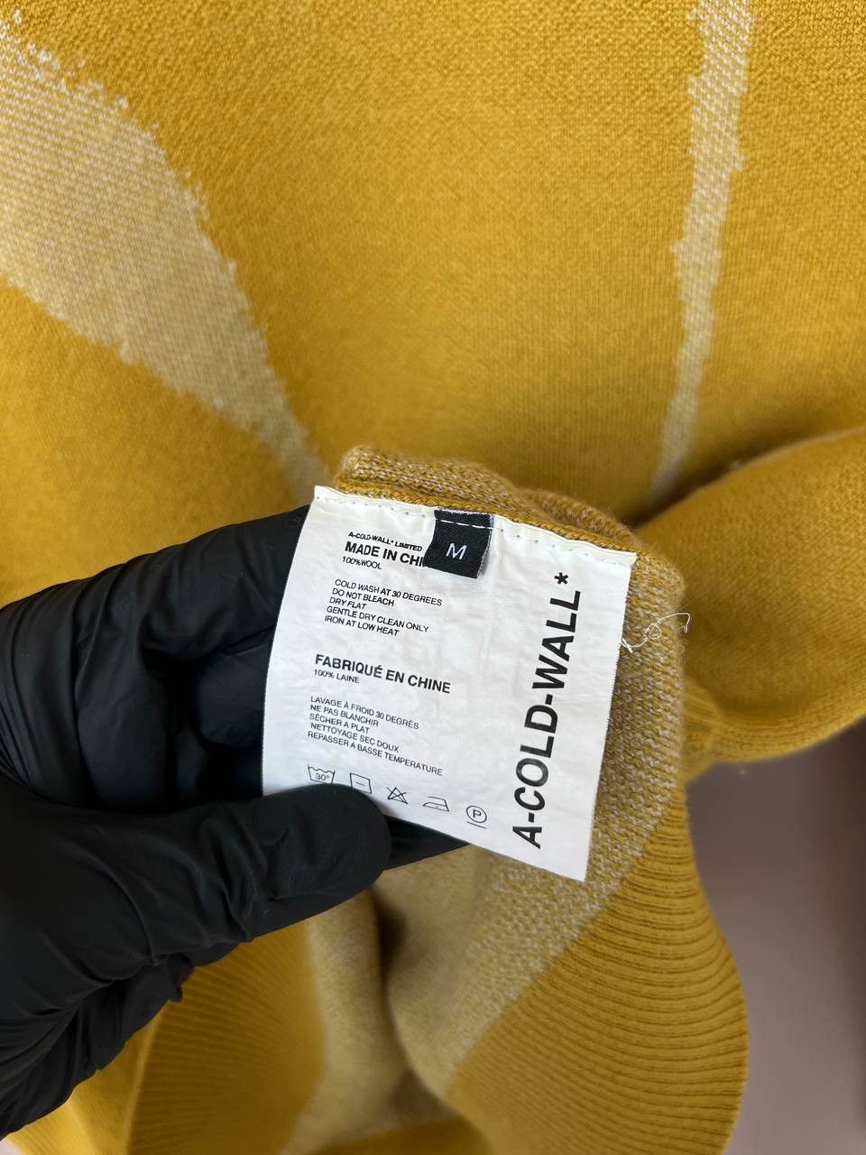 A-COLD-WALL* RRP $590 A-Cold-Wall* Terrain Jacquard Jumper Sweater Size M Size US M / EU 48-50 / 2 - 10 Thumbnail