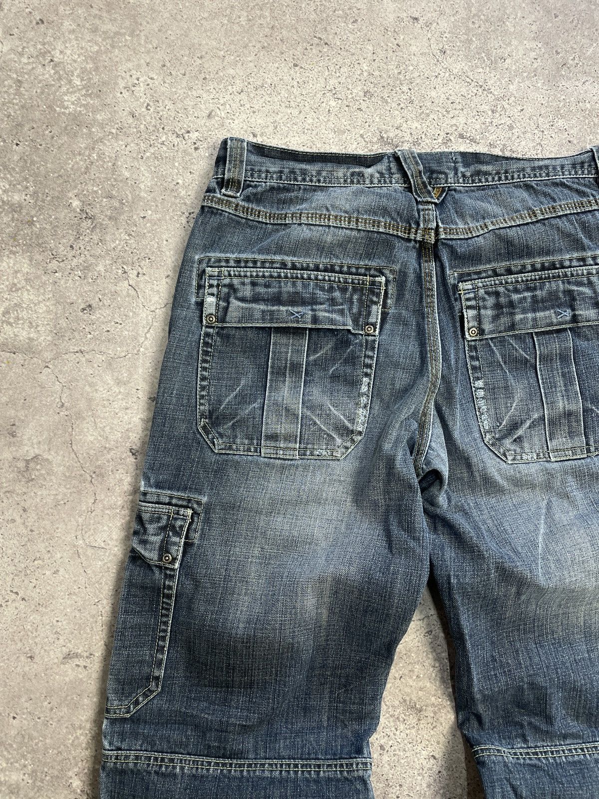 Diesel Vintage Junya Watanabe Balenciaga Style Distressed Jeans Size US 32 / EU 48 - 8 Thumbnail