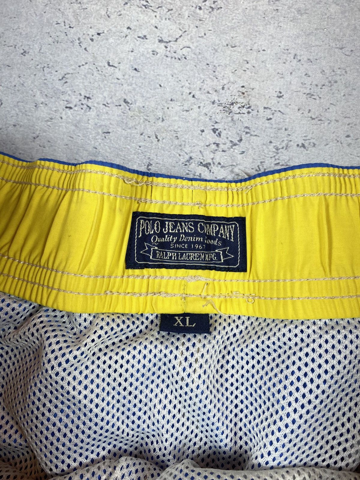 Lauren Ralph Lauren × Polo Ralph Lauren × Vintage Vintage Polo Jeans Company Men’s Swimming Shorts Size XL Size US 36 / EU 52 - 8 Thumbnail