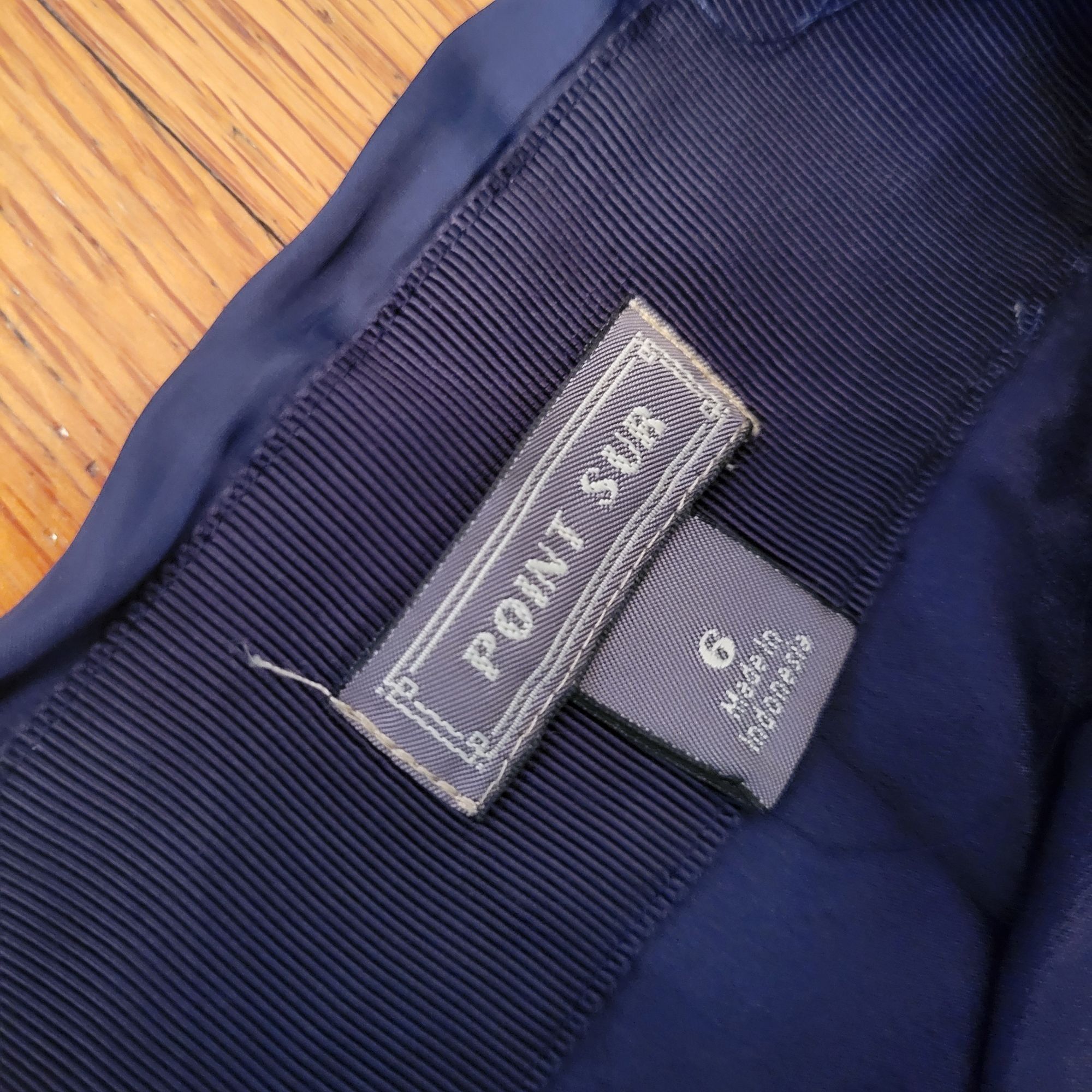J.Crew J Crew Point Sur Navy Blue Pleated Maxi Skirt 6 Formal Elega Size 28" / US 6 / IT 42 - 3 Thumbnail