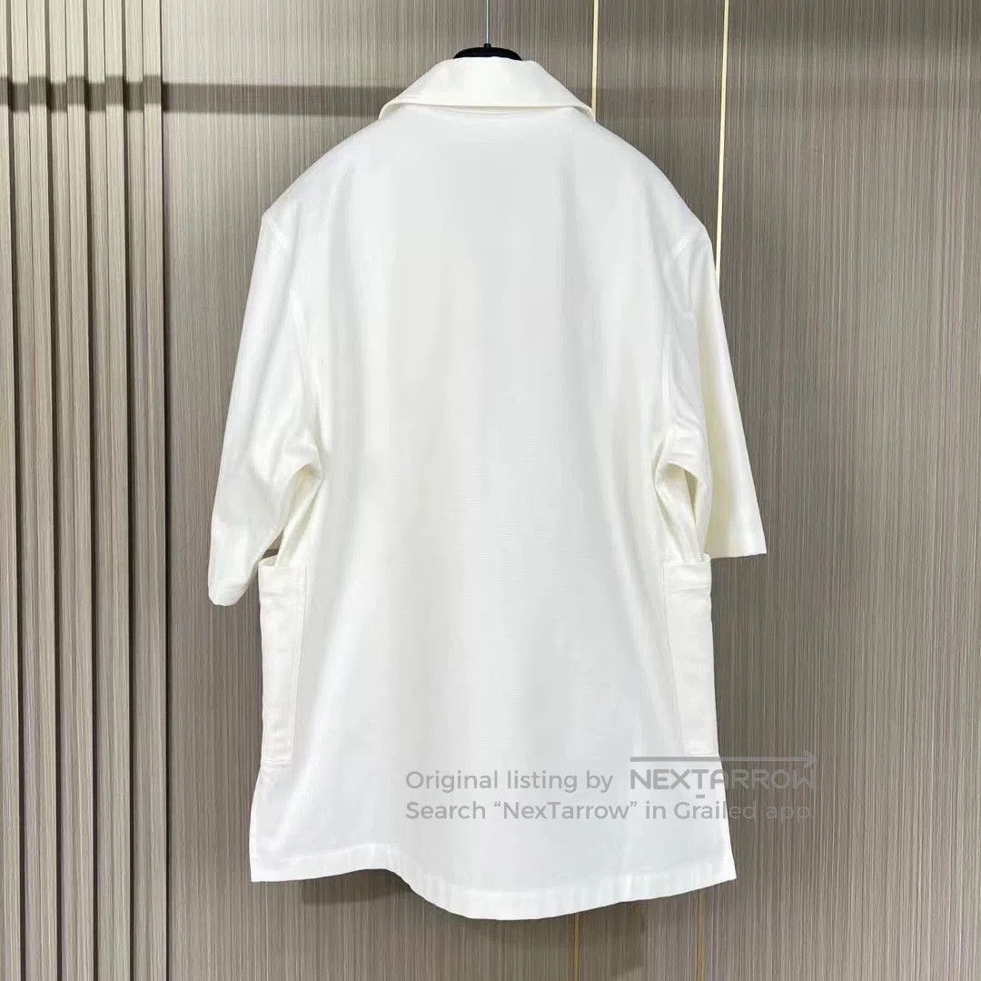 Valentino Valentino Cutout Bow Tie Short Sleeve Shirt. Size US S / EU 44-46 / 1 - 4 Thumbnail